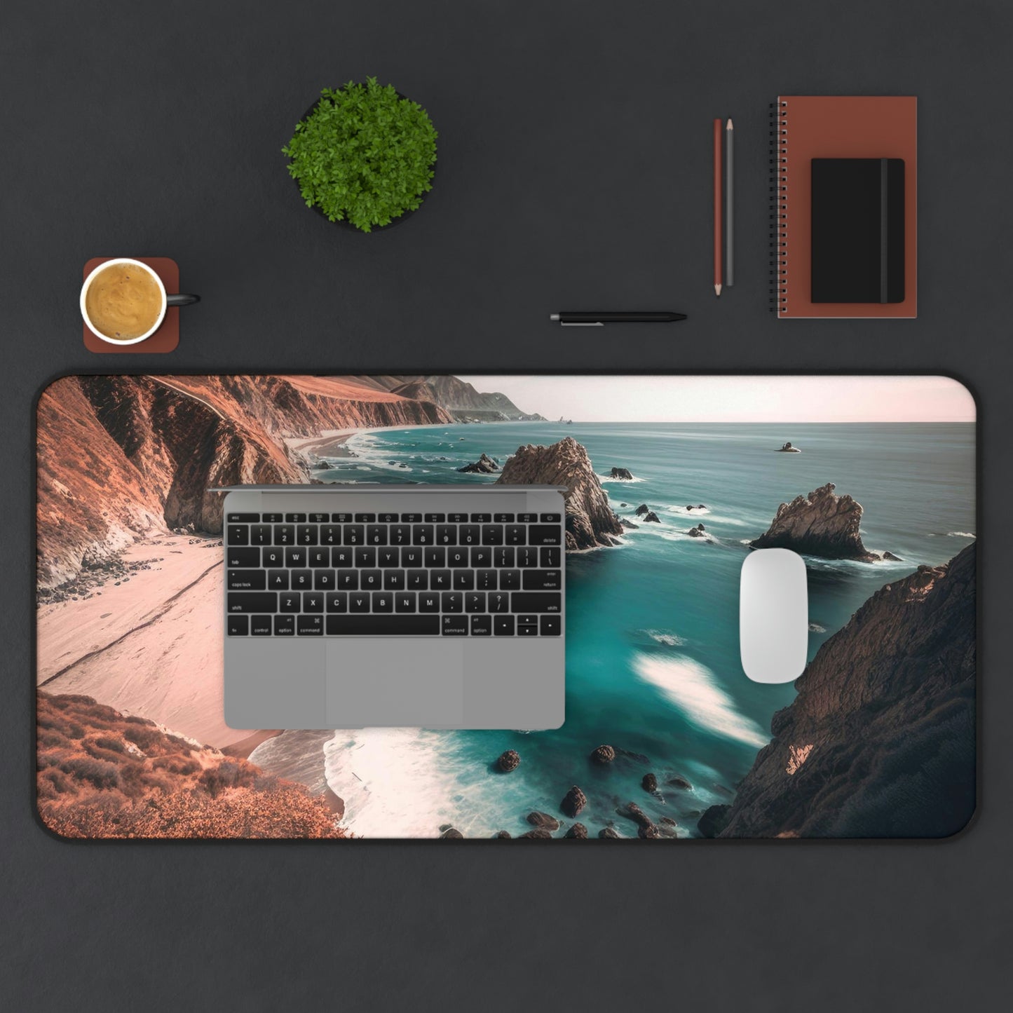 Sea Breeze Cottage. | Desk Mat