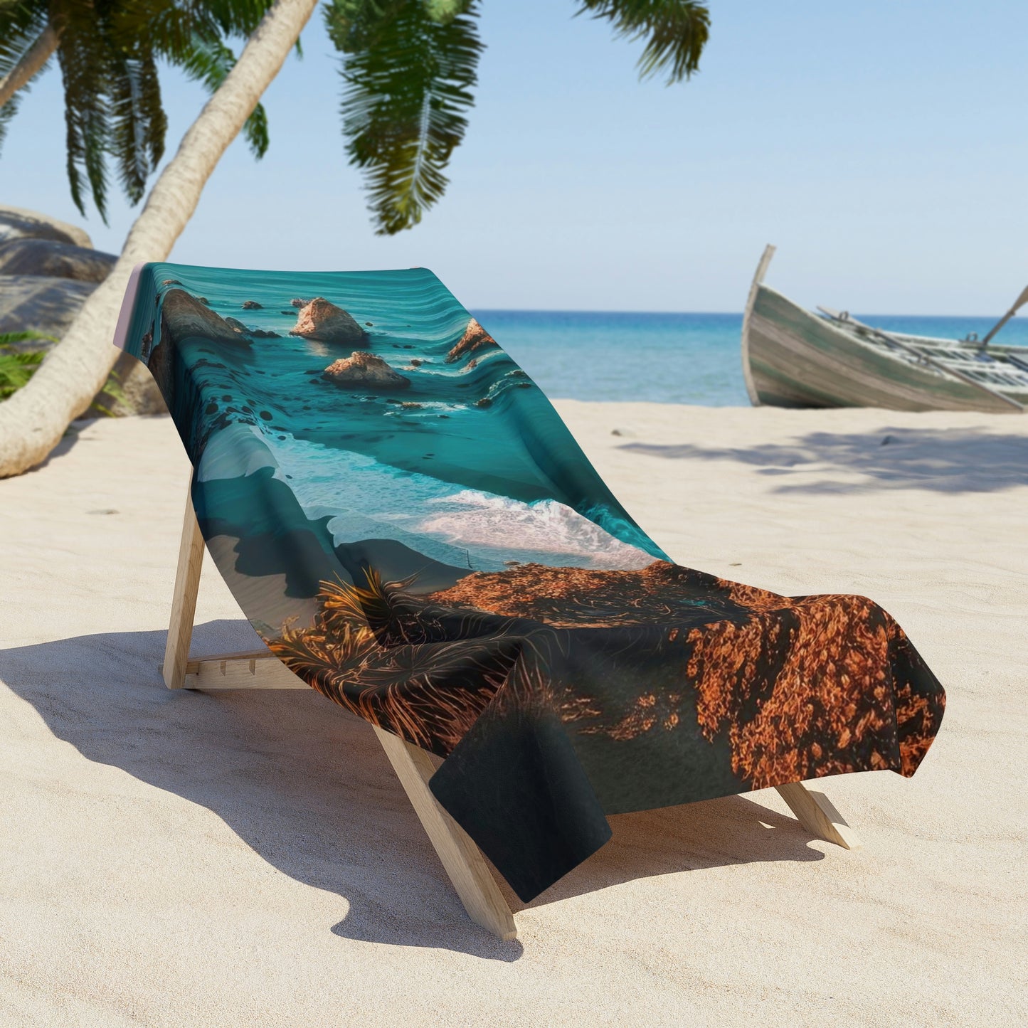 'Sandy Oasis' | Beach Towel