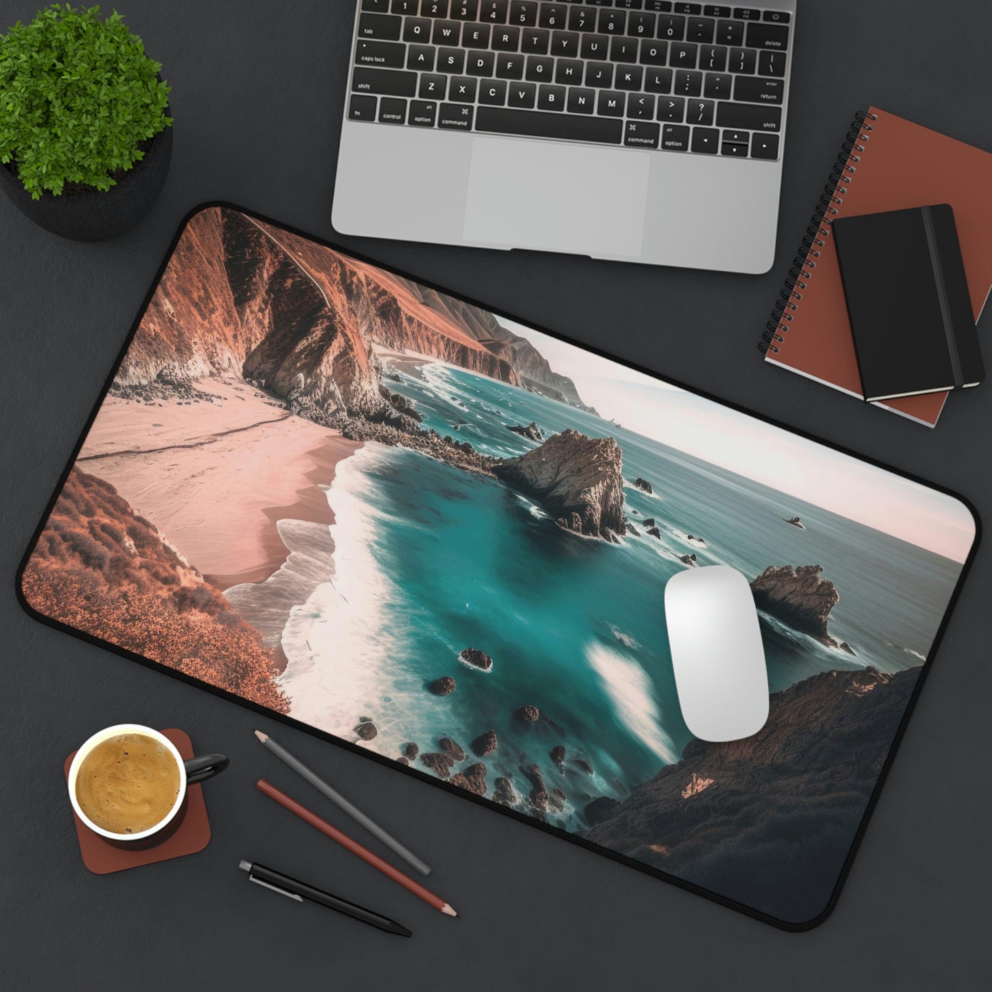 Sea Breeze Cottage. | Desk Mat