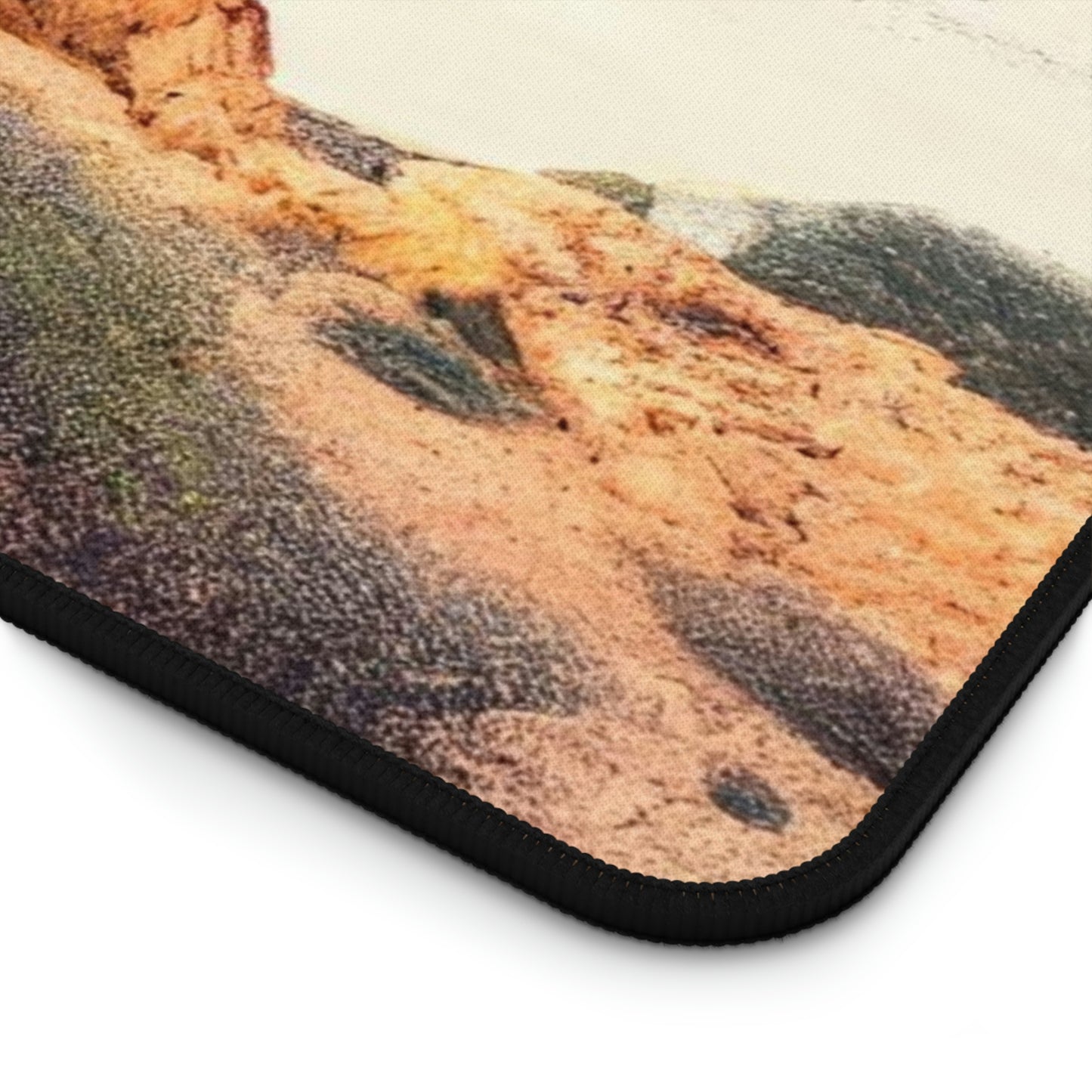 Sunny Seaside Escape | Desk Mat