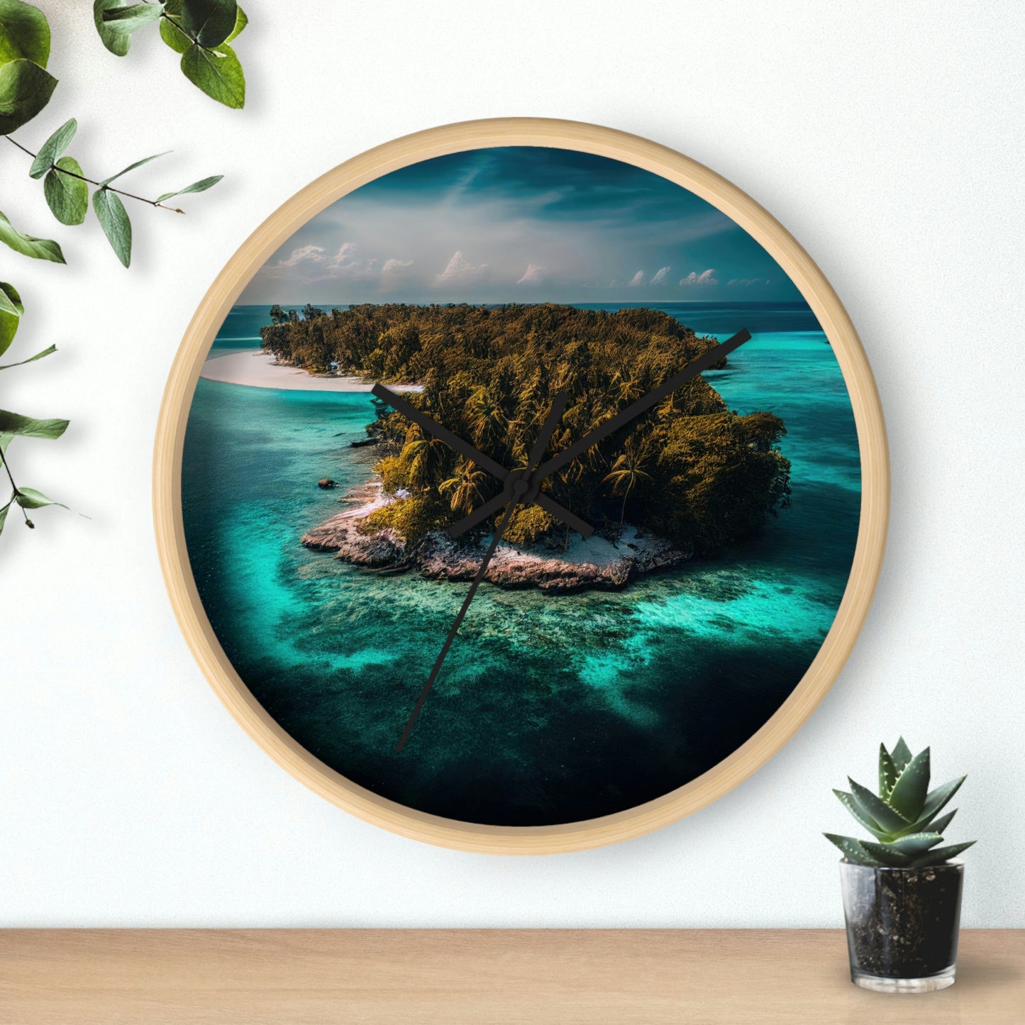 Seaside Getaway | Wall Clock
