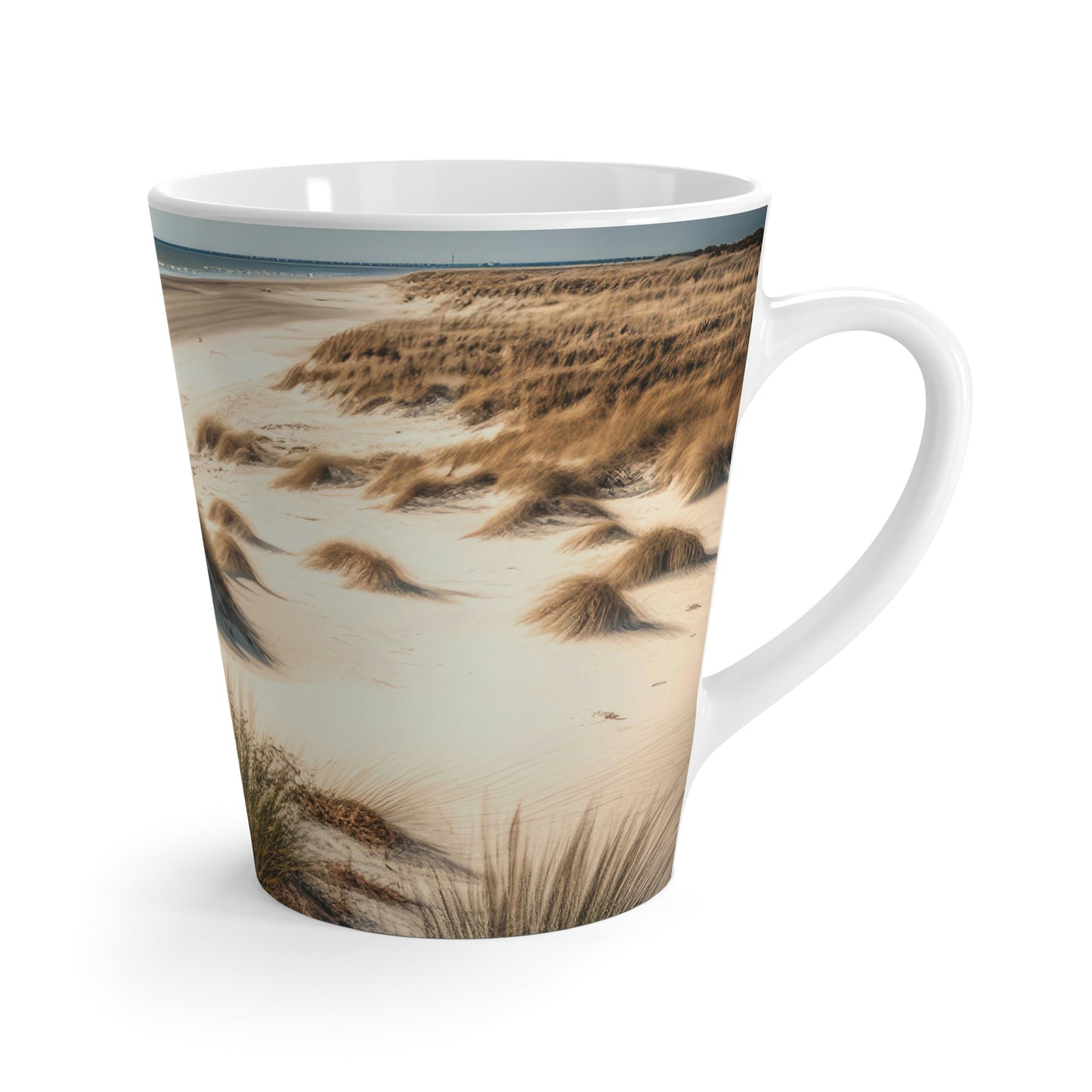 Tropical Getaway Cottage | Latte Mug