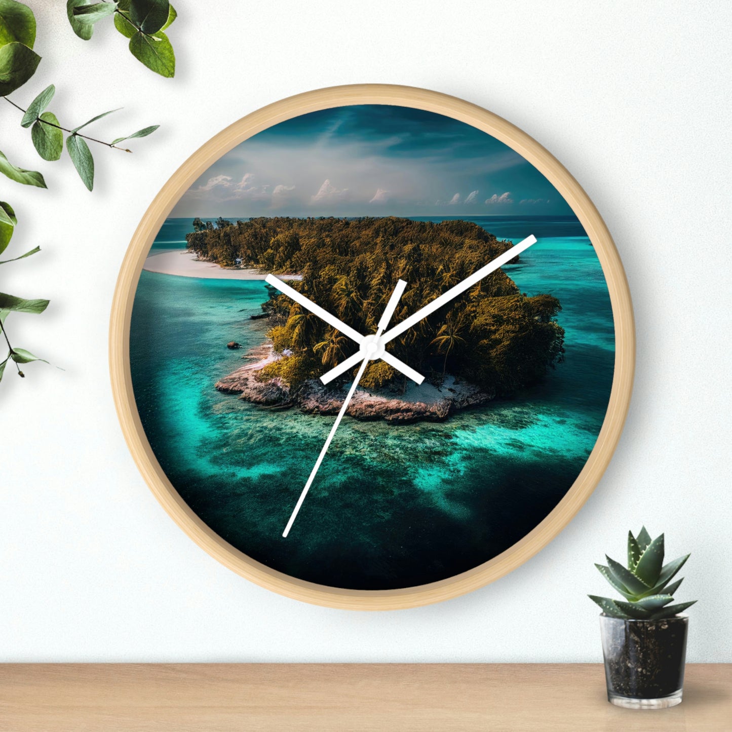 Seaside Getaway | Wall Clock