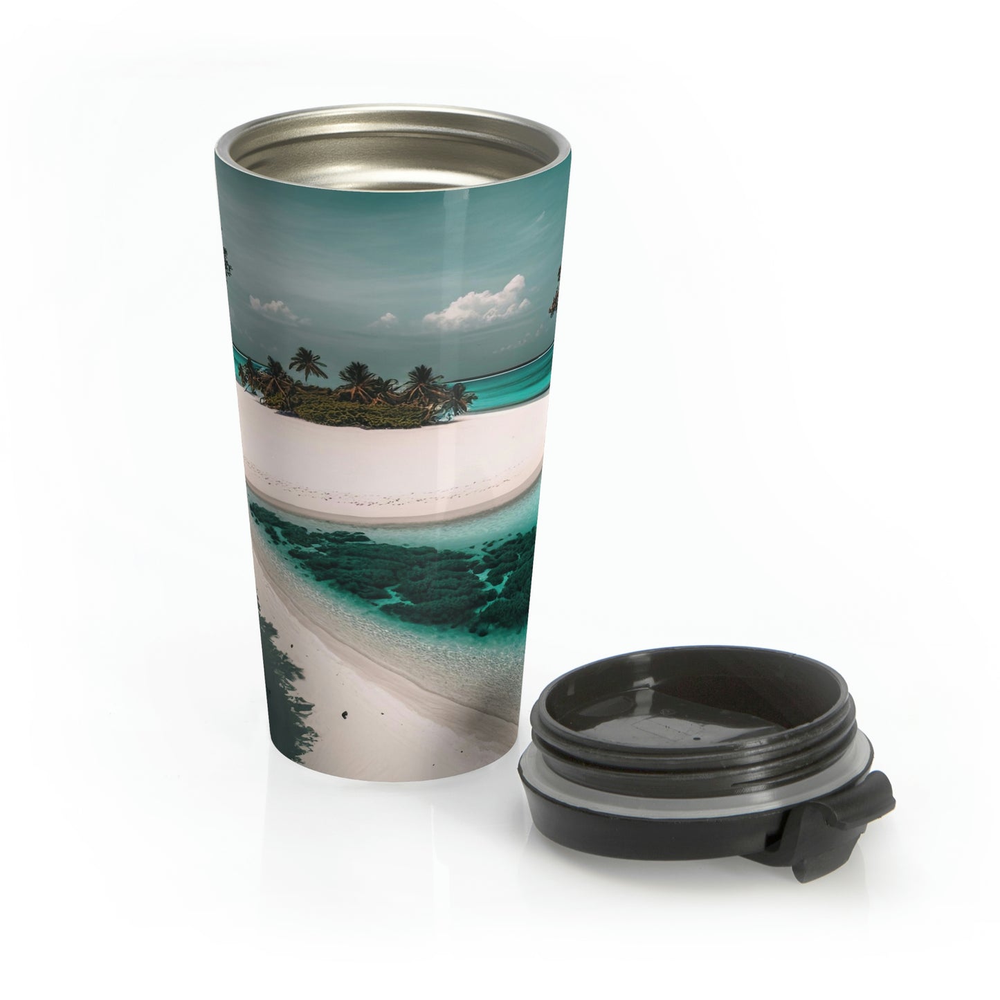 Sandy Shores | Stainless Steel Travel Mug