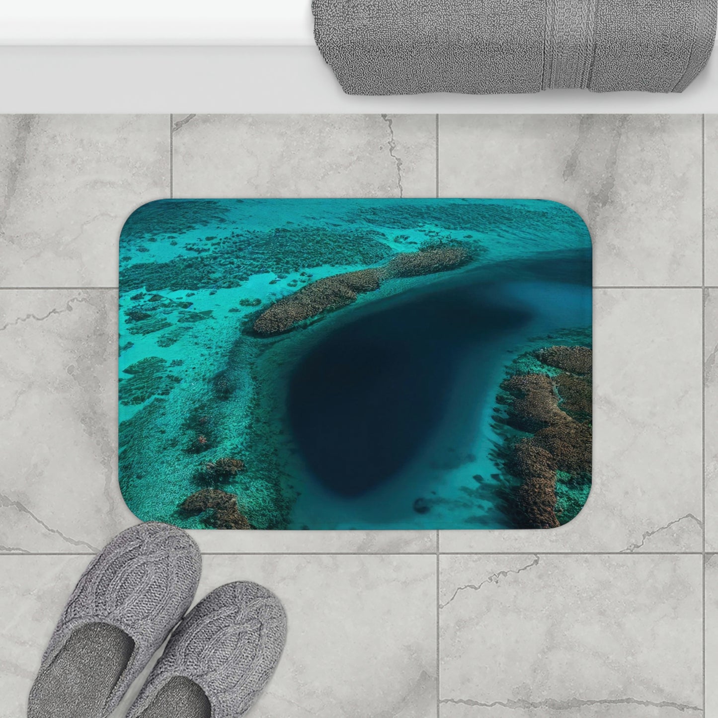 Sunshine Summer Rental | Bath Mat