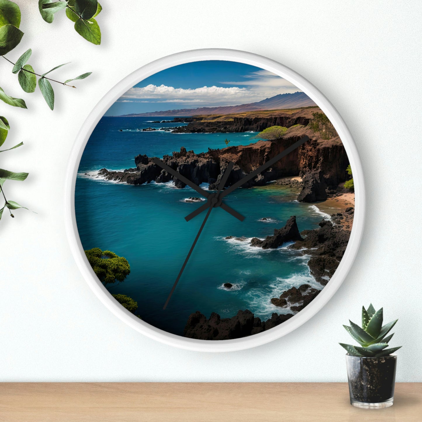 Seashell Cottage | Wall Clock