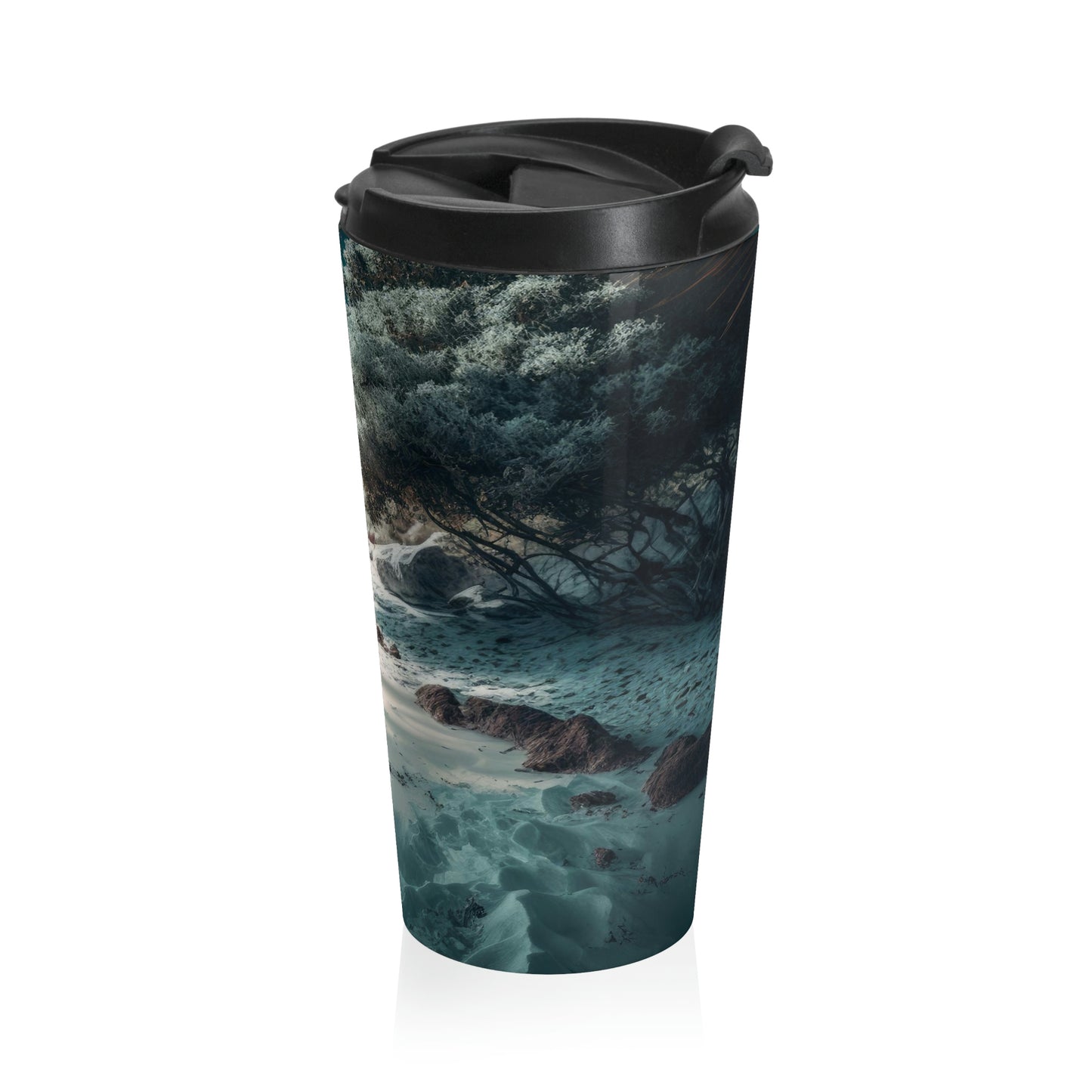 Seaside Hideaway | Stainless Steel Travel Mug