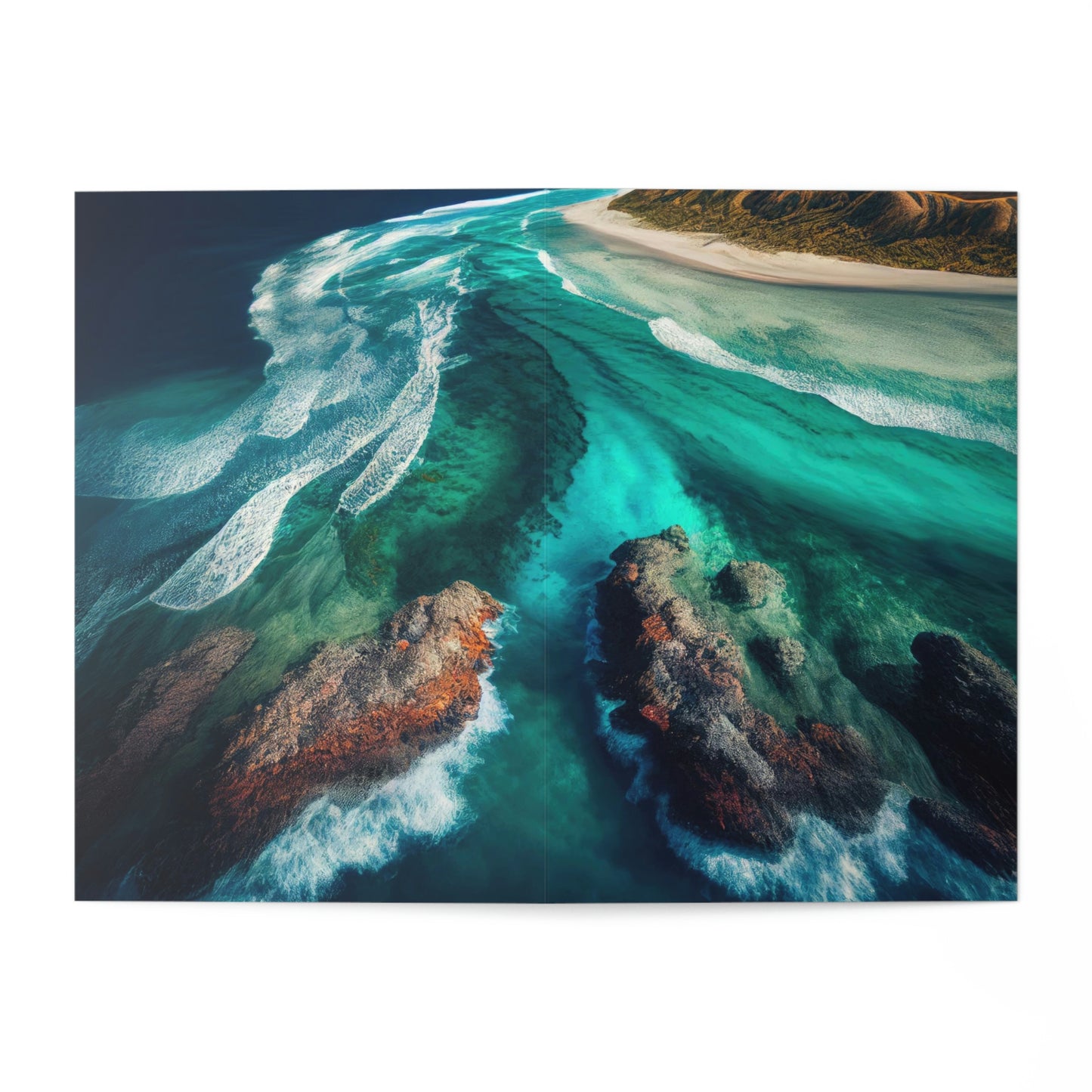 Sandcastle Escape | Greeting Cards