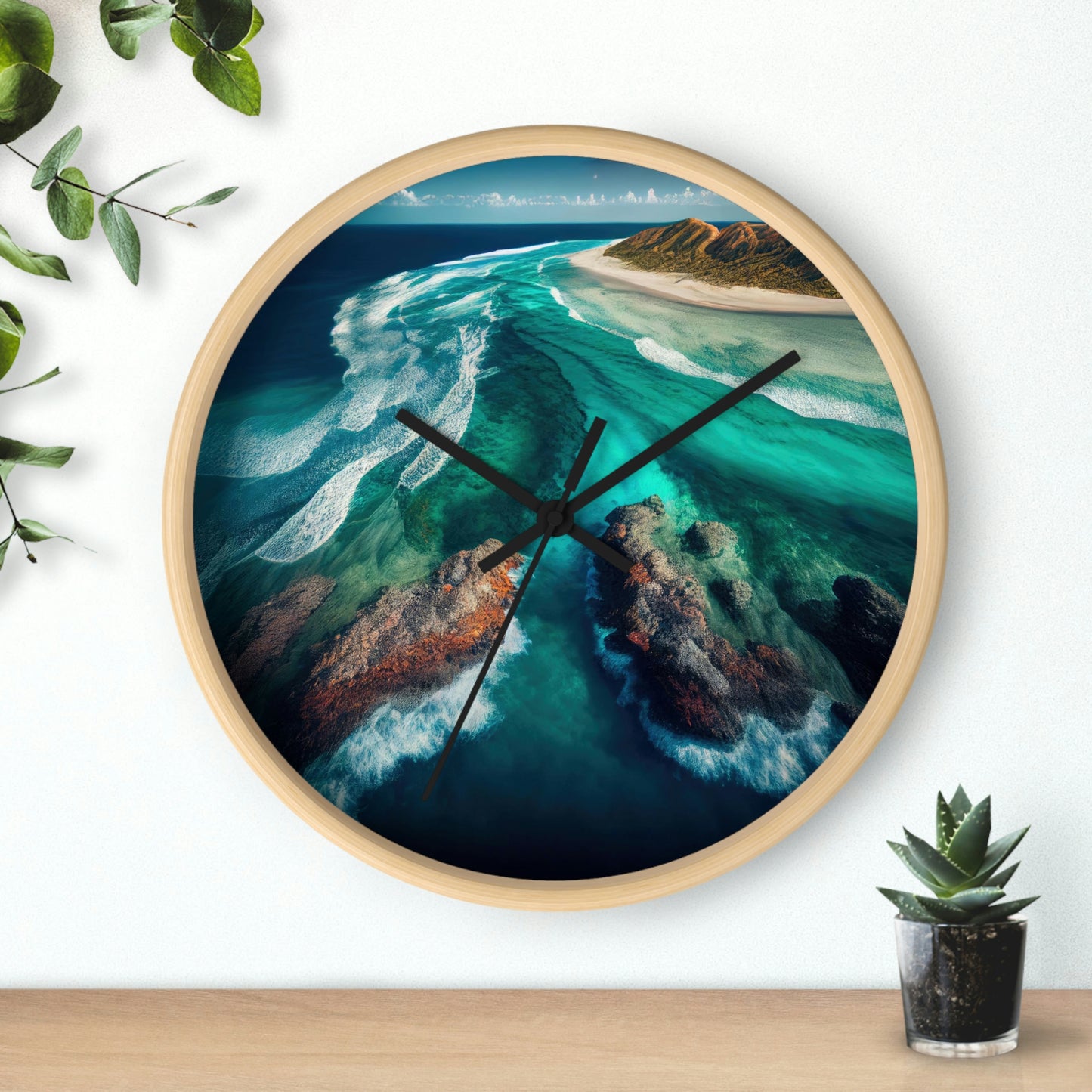 Sandcastle Escape | Wall Clock