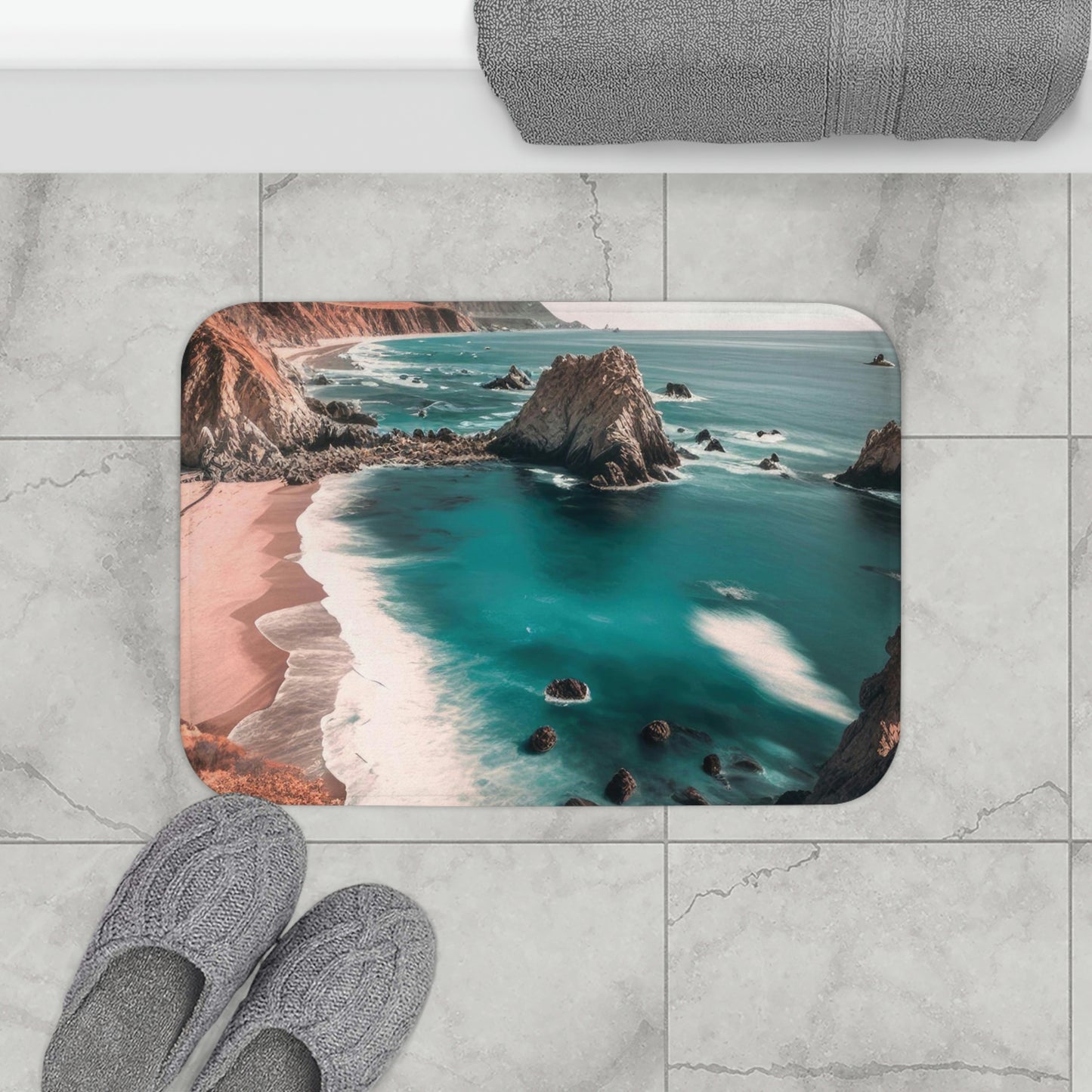 Sea Breeze Cottage. | Bath Mat