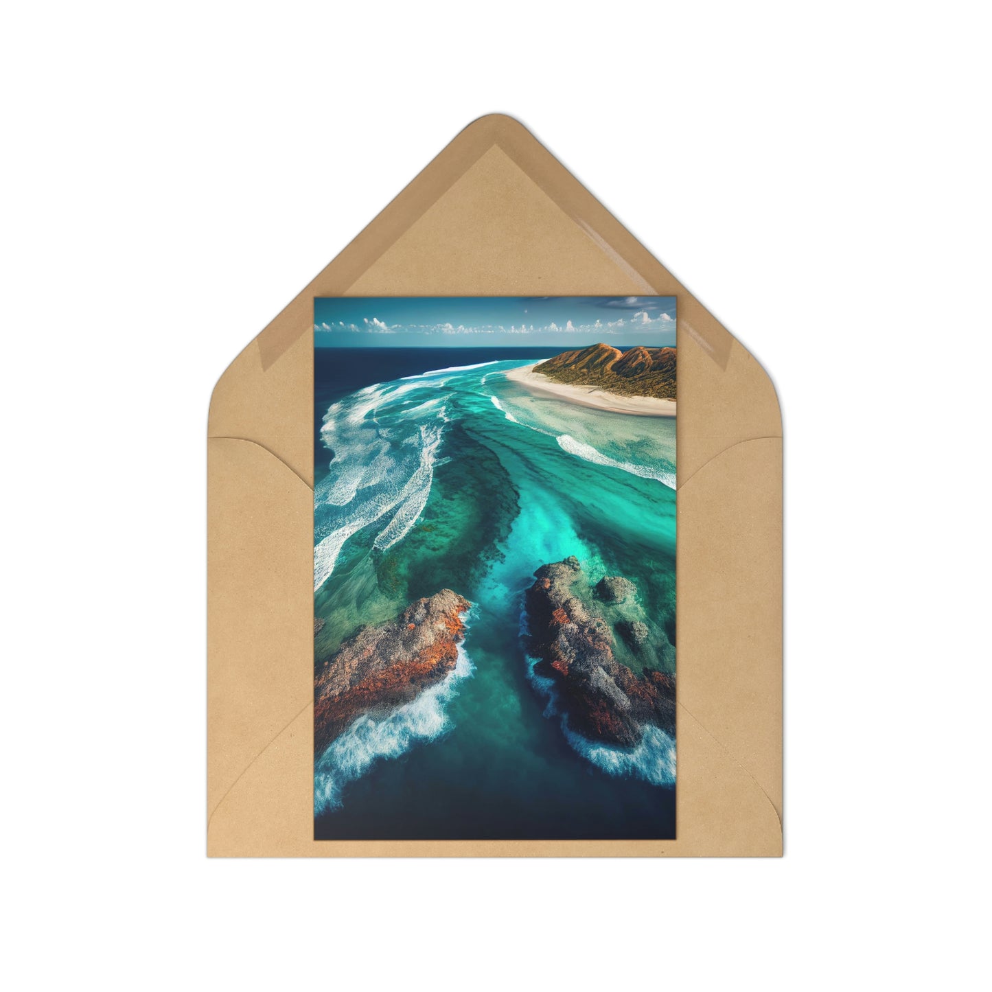 Sandcastle Escape | Postcard