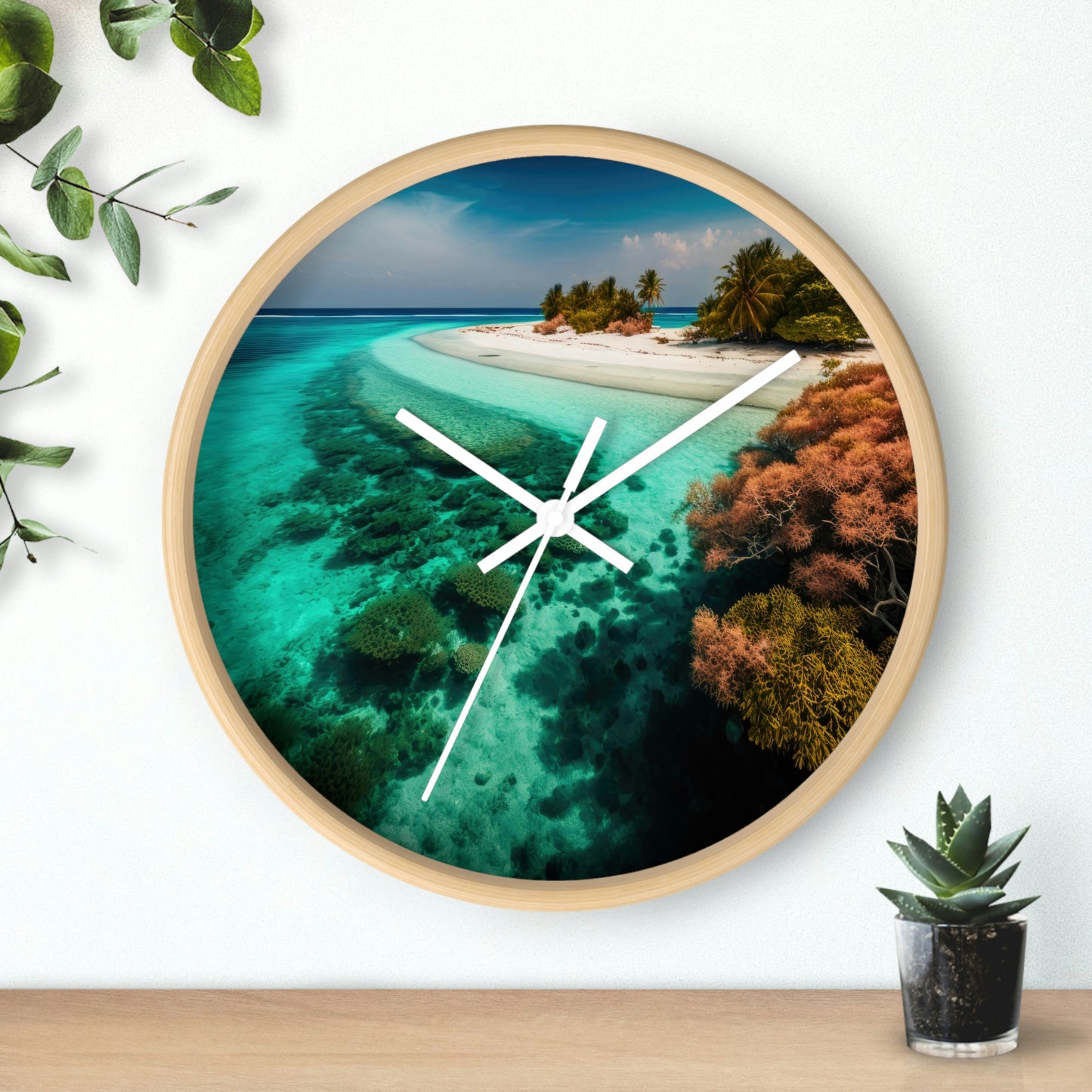 Sandcastle Paradise | Wall Clock