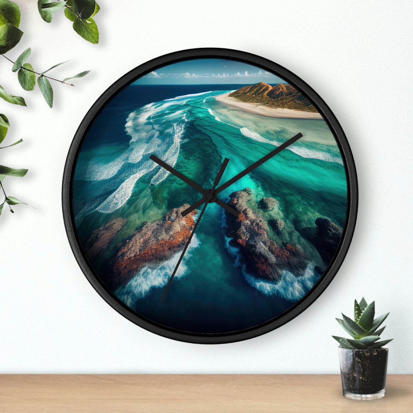 Sandcastle Escape | Wall Clock