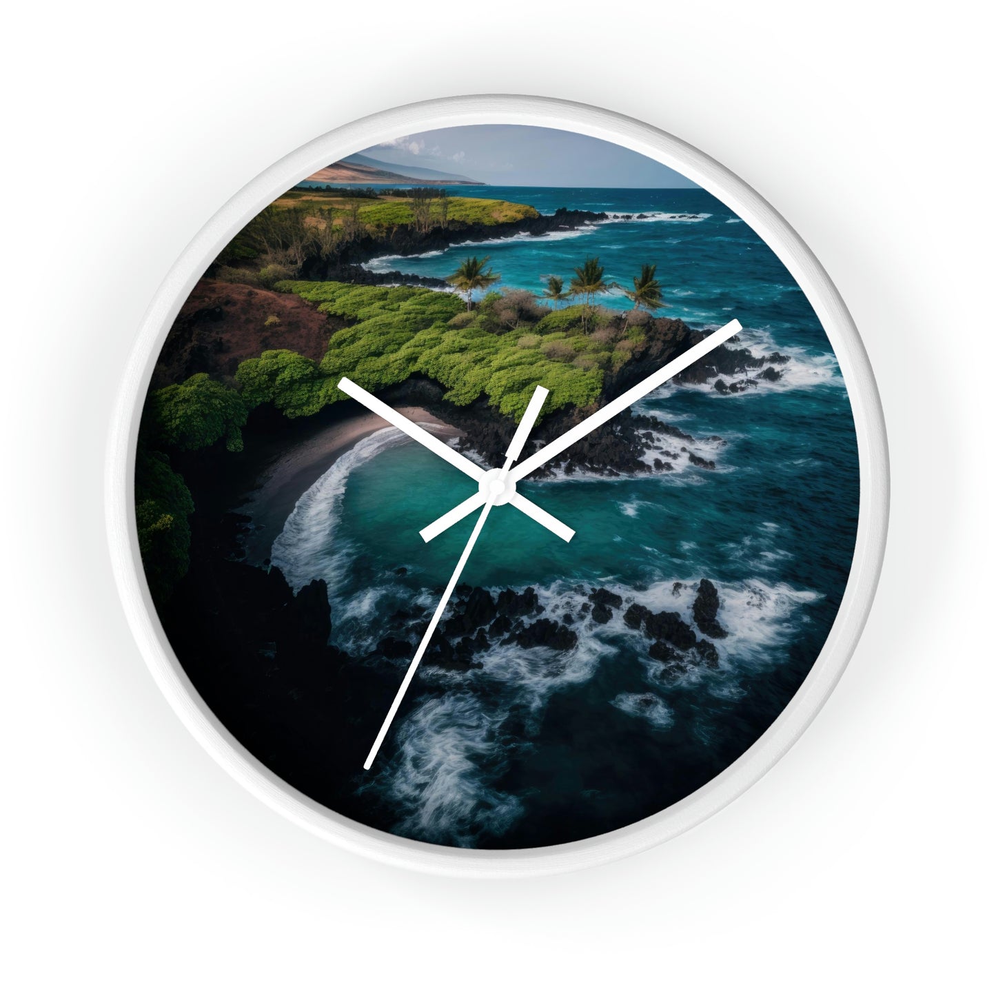 Tropical Paradise Rentals | Wall Clock