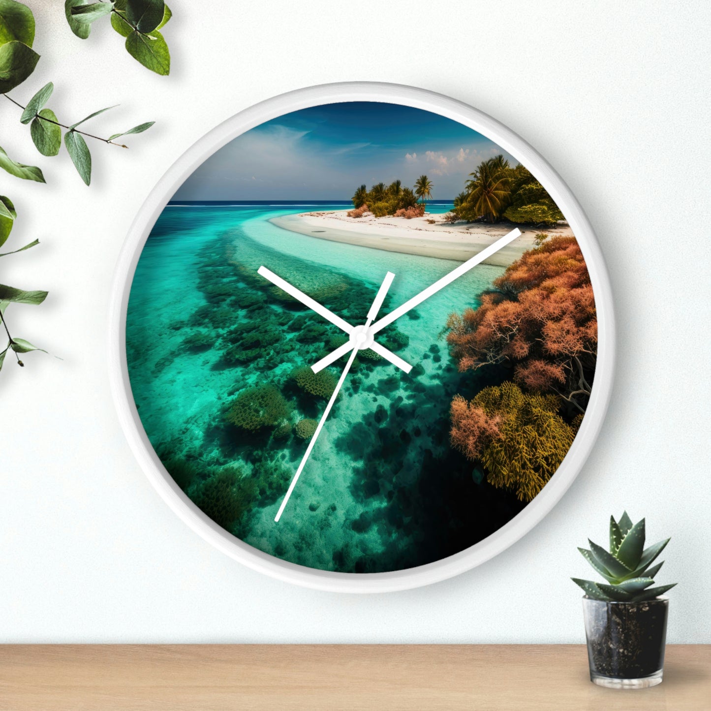 Sandcastle Paradise | Wall Clock
