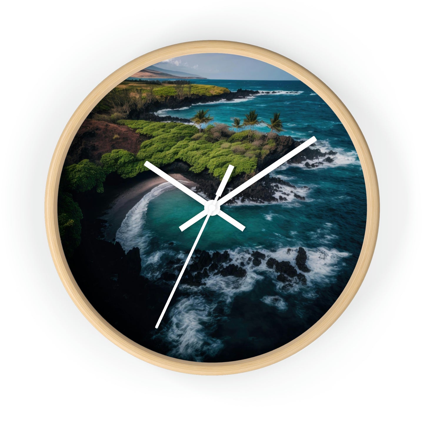 Tropical Paradise Rentals | Wall Clock