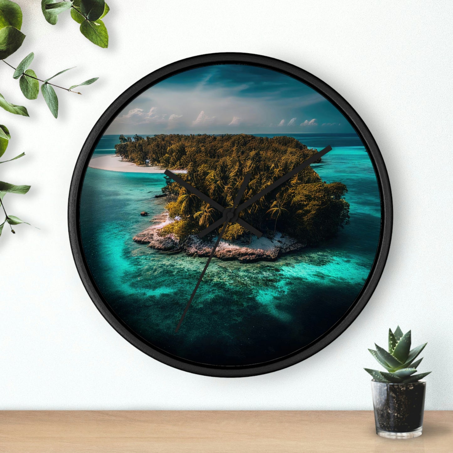 Seaside Getaway | Wall Clock