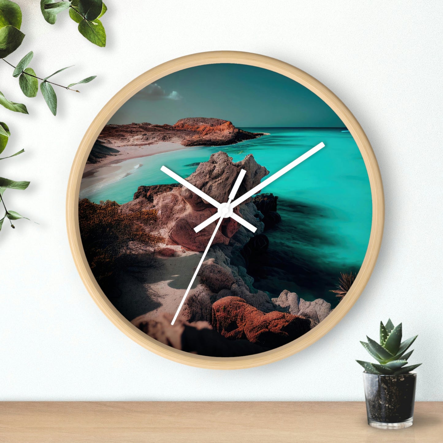 Sandy Shores | Wall Clock