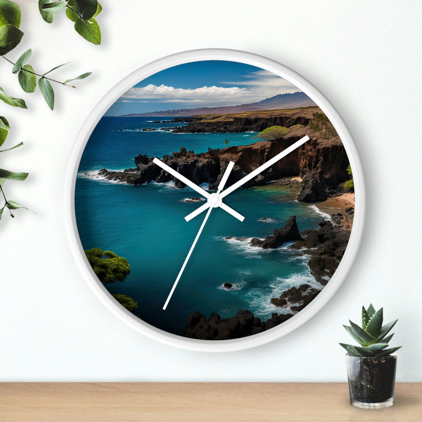 Seashell Cottage | Wall Clock
