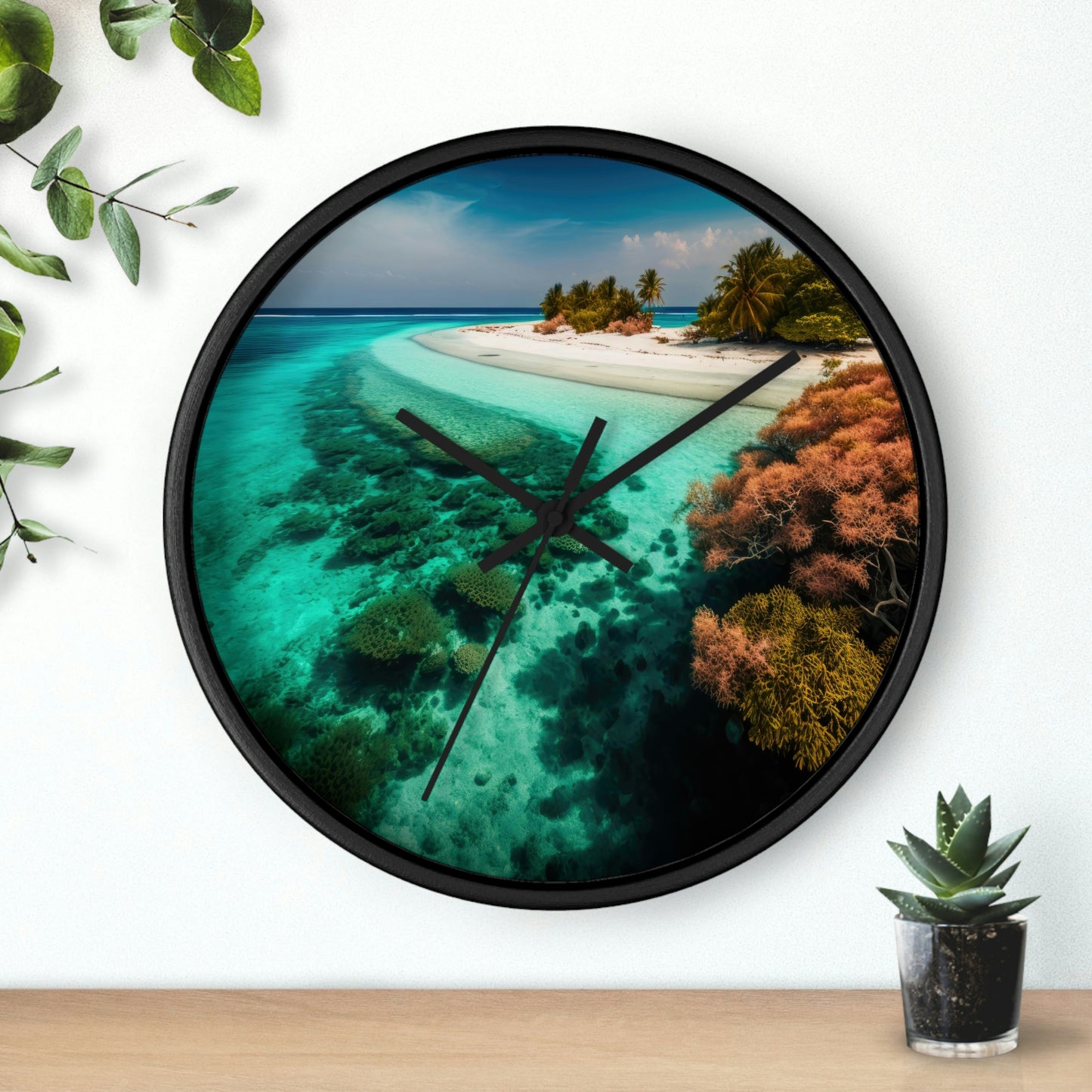Sandcastle Paradise | Wall Clock