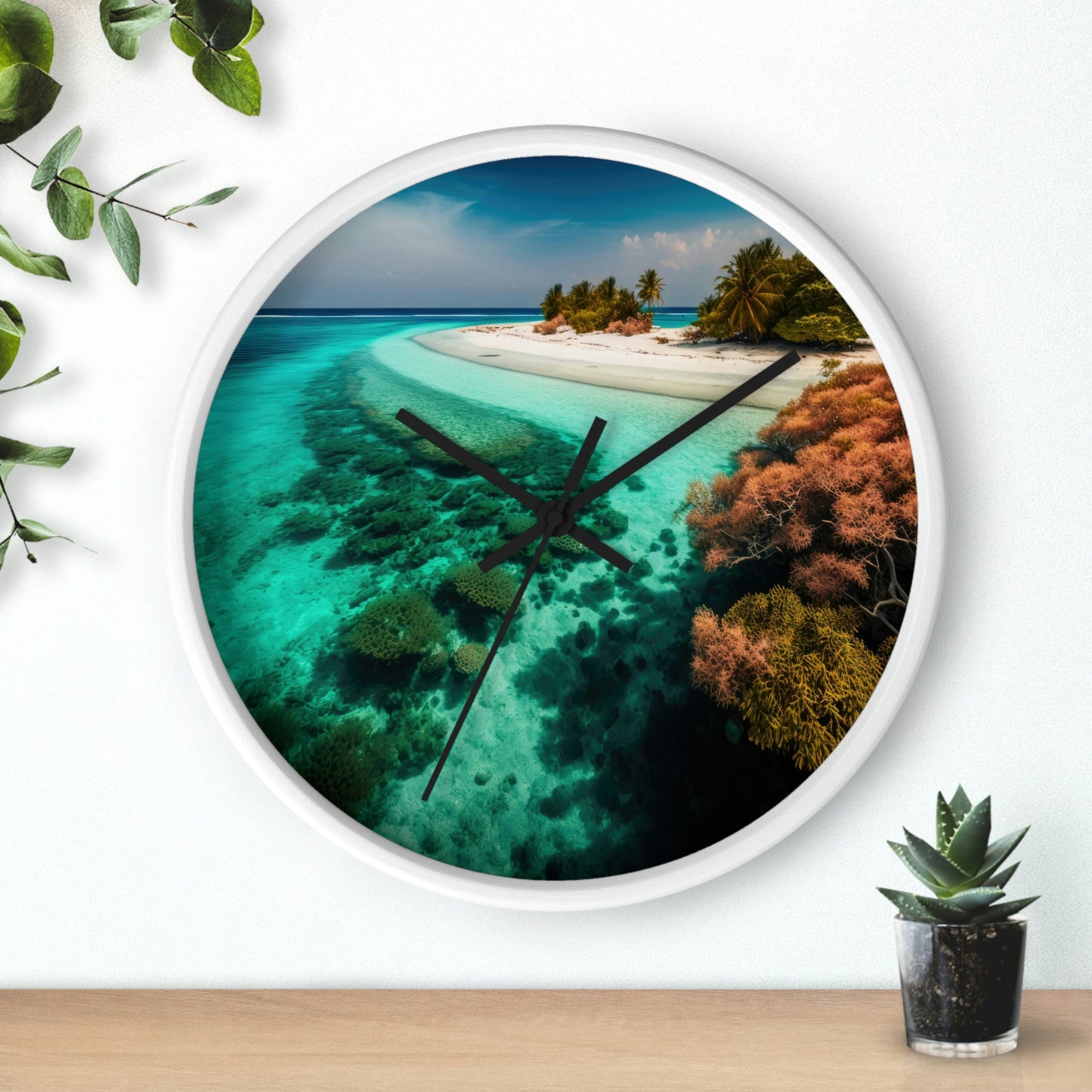 Sandcastle Paradise | Wall Clock