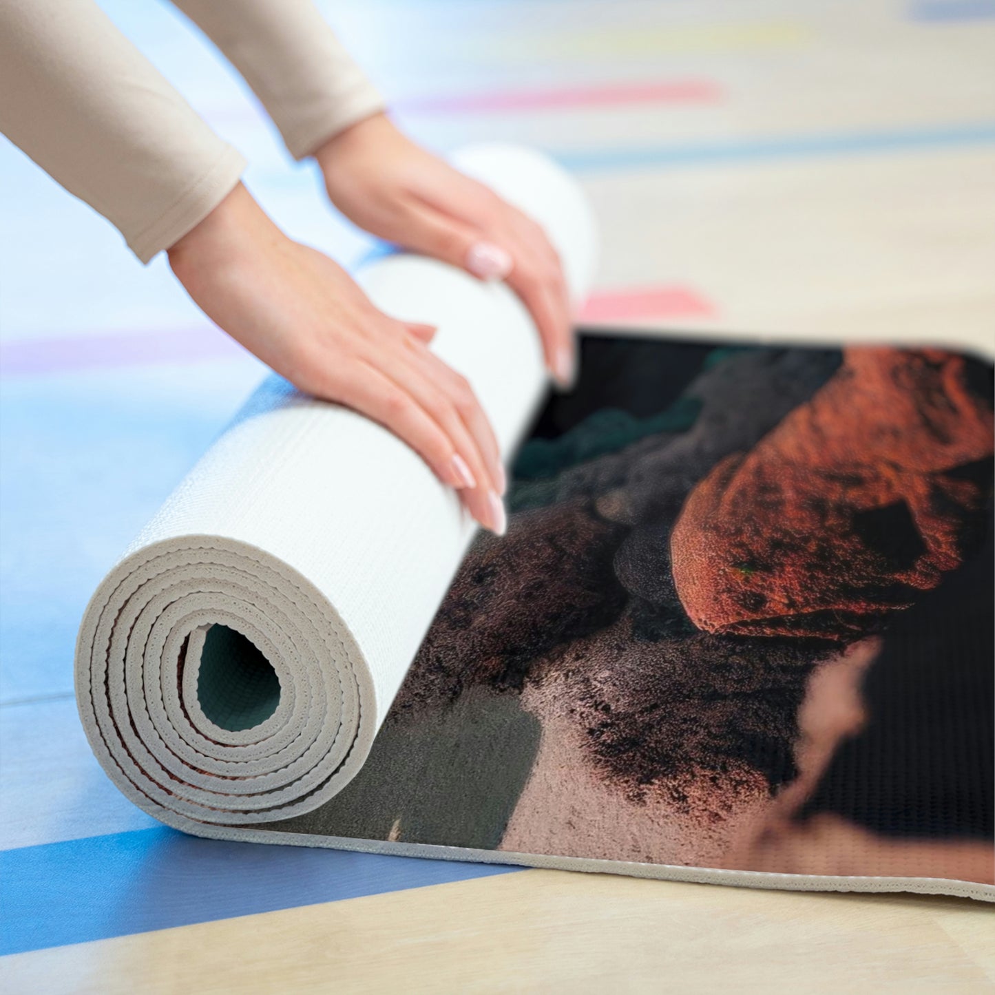 Sandy Shores | Foam Yoga Mat
