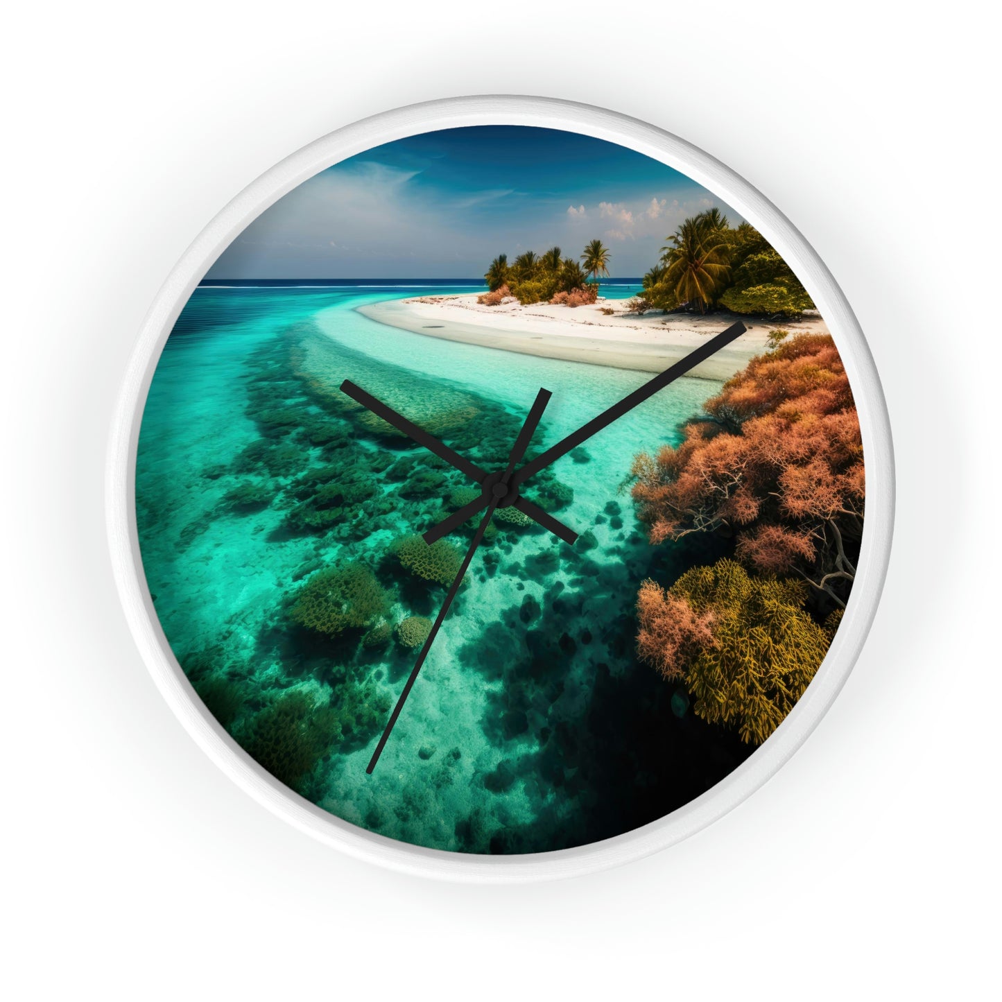 Sandcastle Paradise | Wall Clock