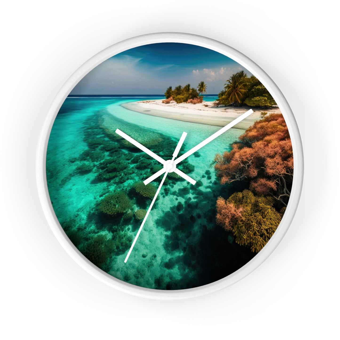 Sandcastle Paradise | Wall Clock