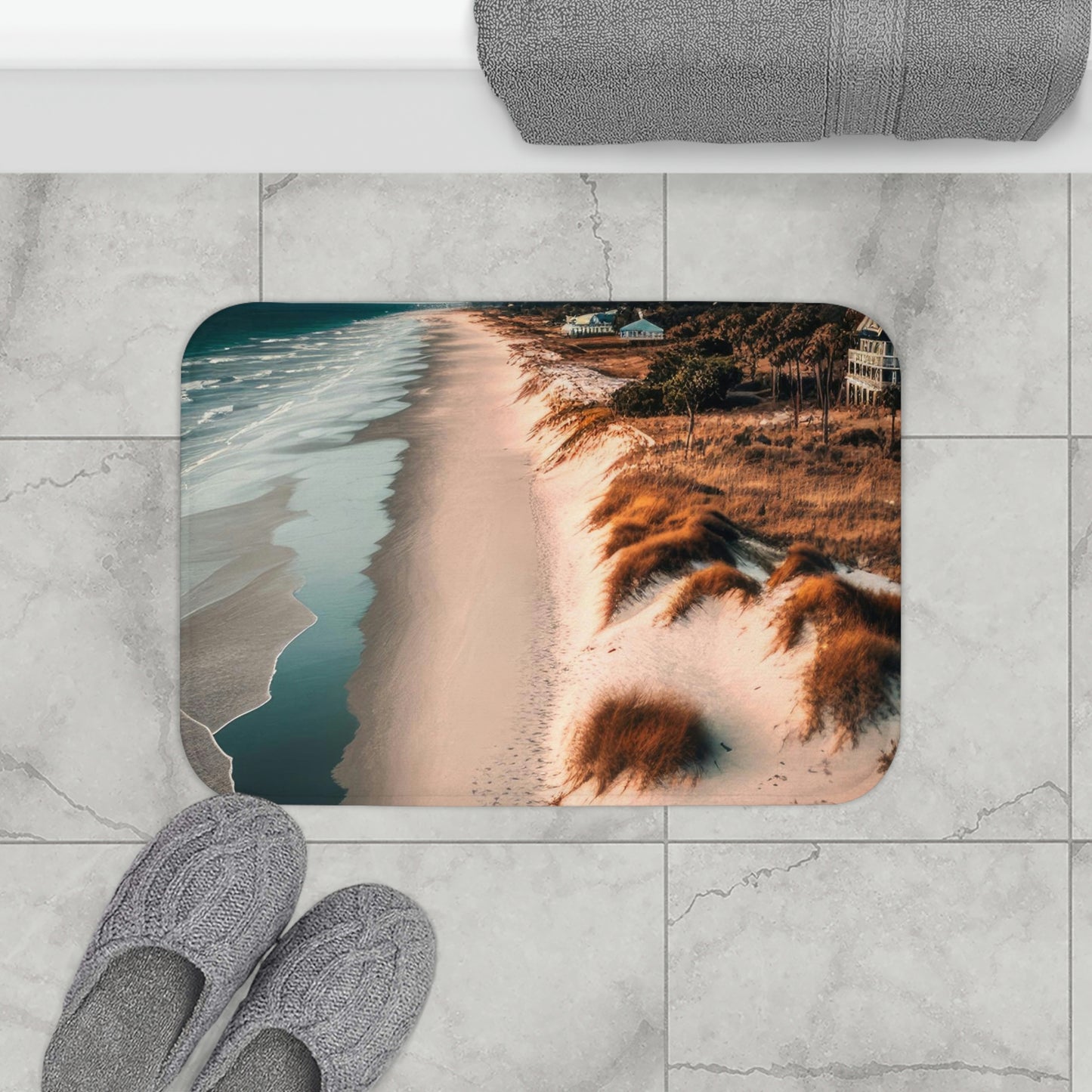 Sand and Surf Beach Bungalow | Bath Mat