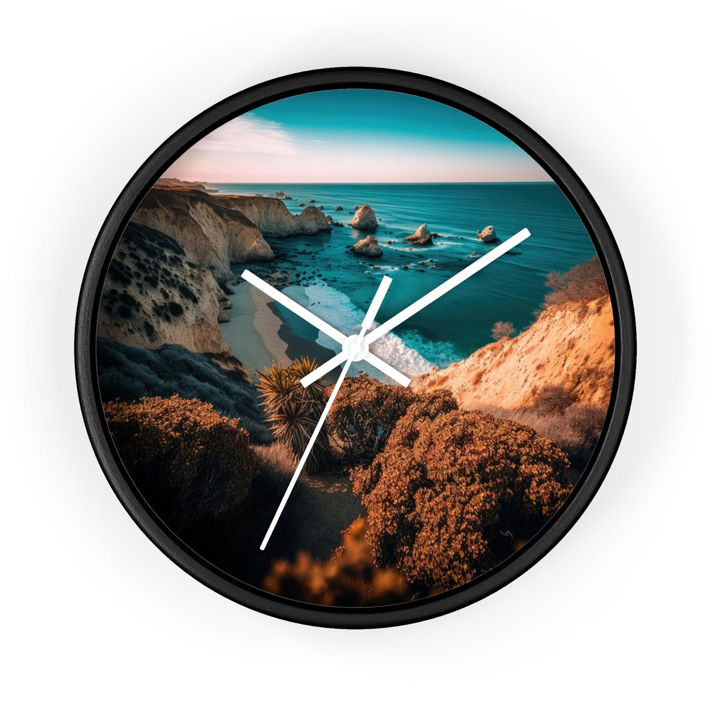 'Sandy Oasis' | Wall Clock