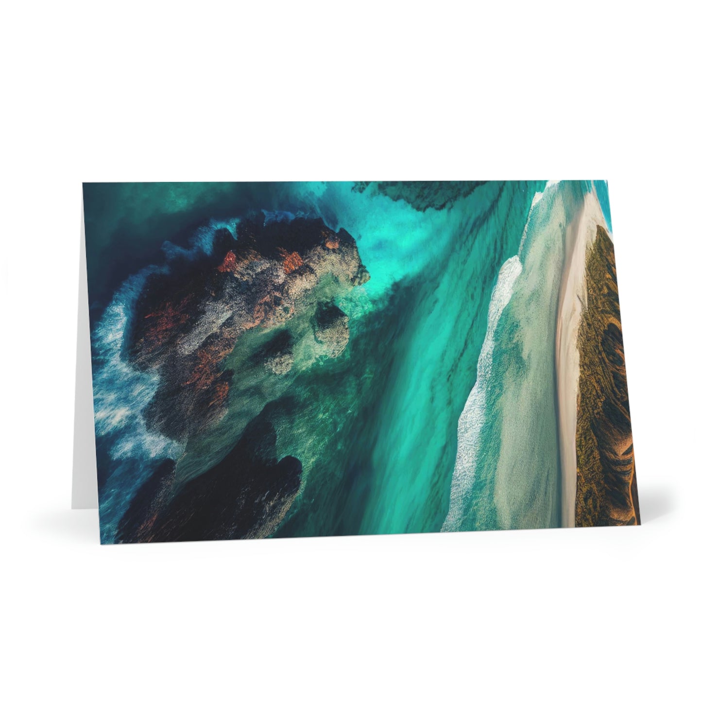 Sandcastle Escape | Greeting Cards
