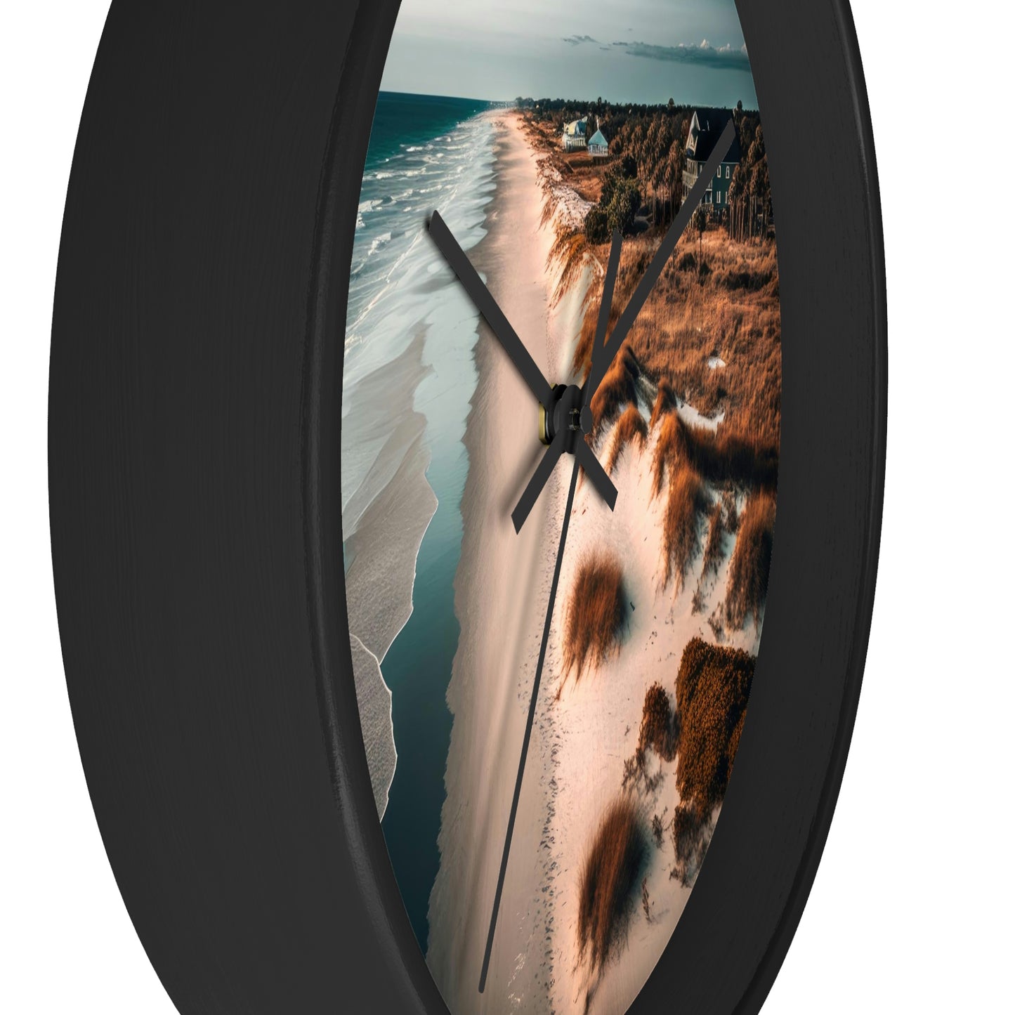 Sand and Surf Beach Bungalow | Wall Clock
