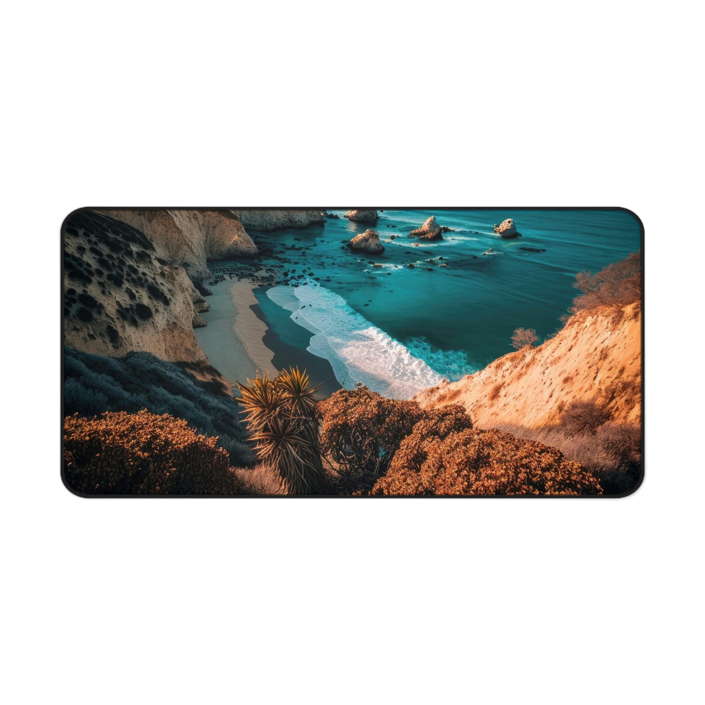 'Sandy Oasis' | Desk Mat