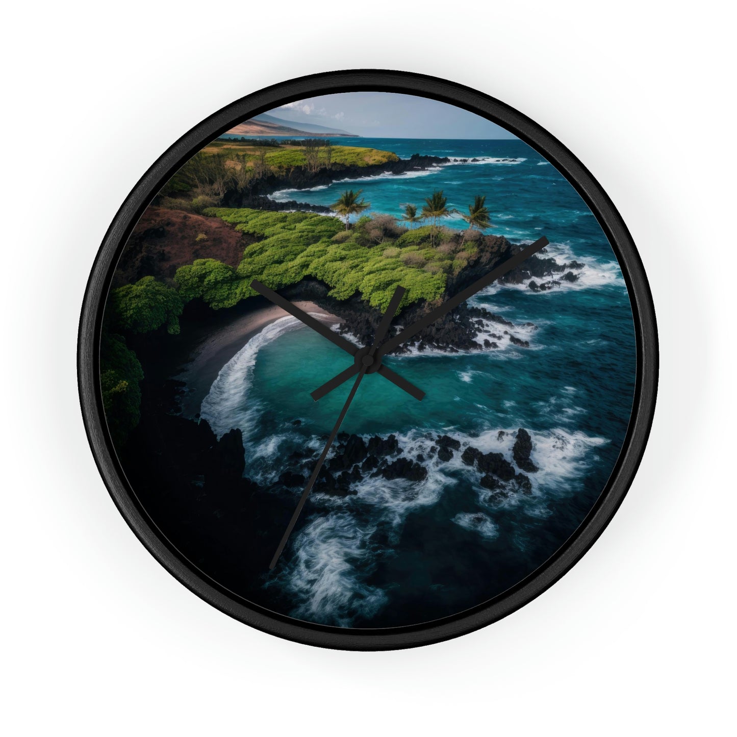Tropical Paradise Rentals | Wall Clock