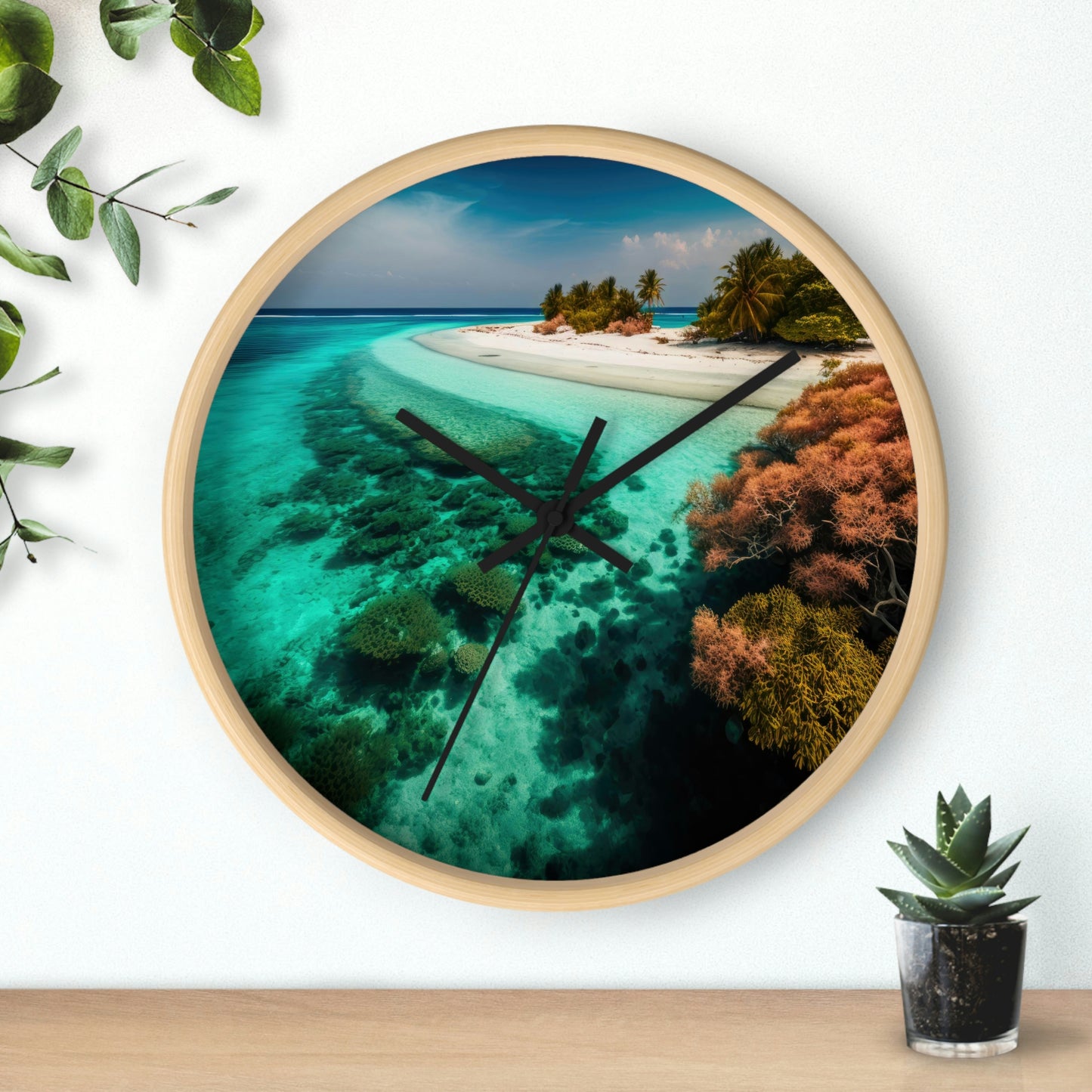 Sandcastle Paradise | Wall Clock