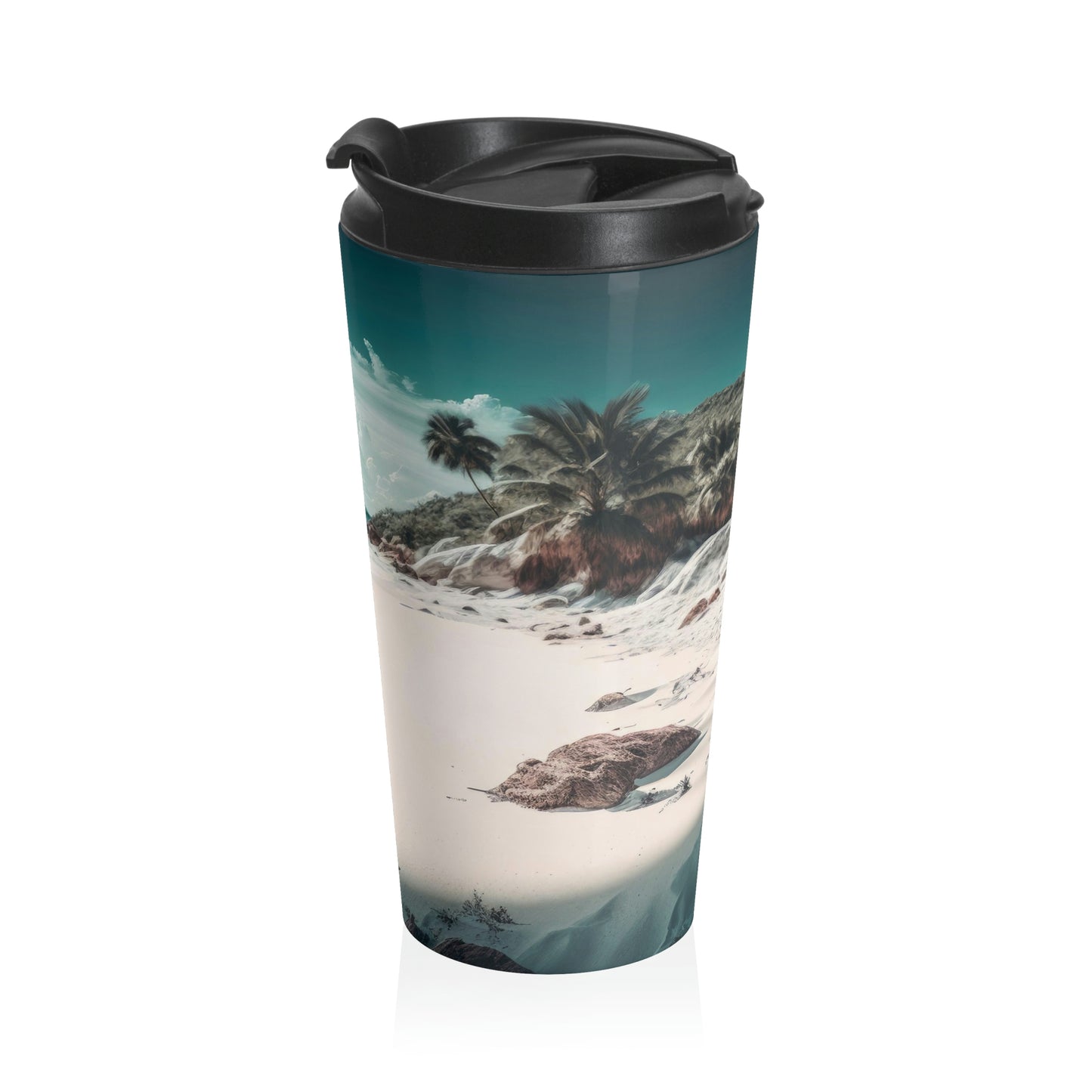 Seaside Hideaway | Stainless Steel Travel Mug
