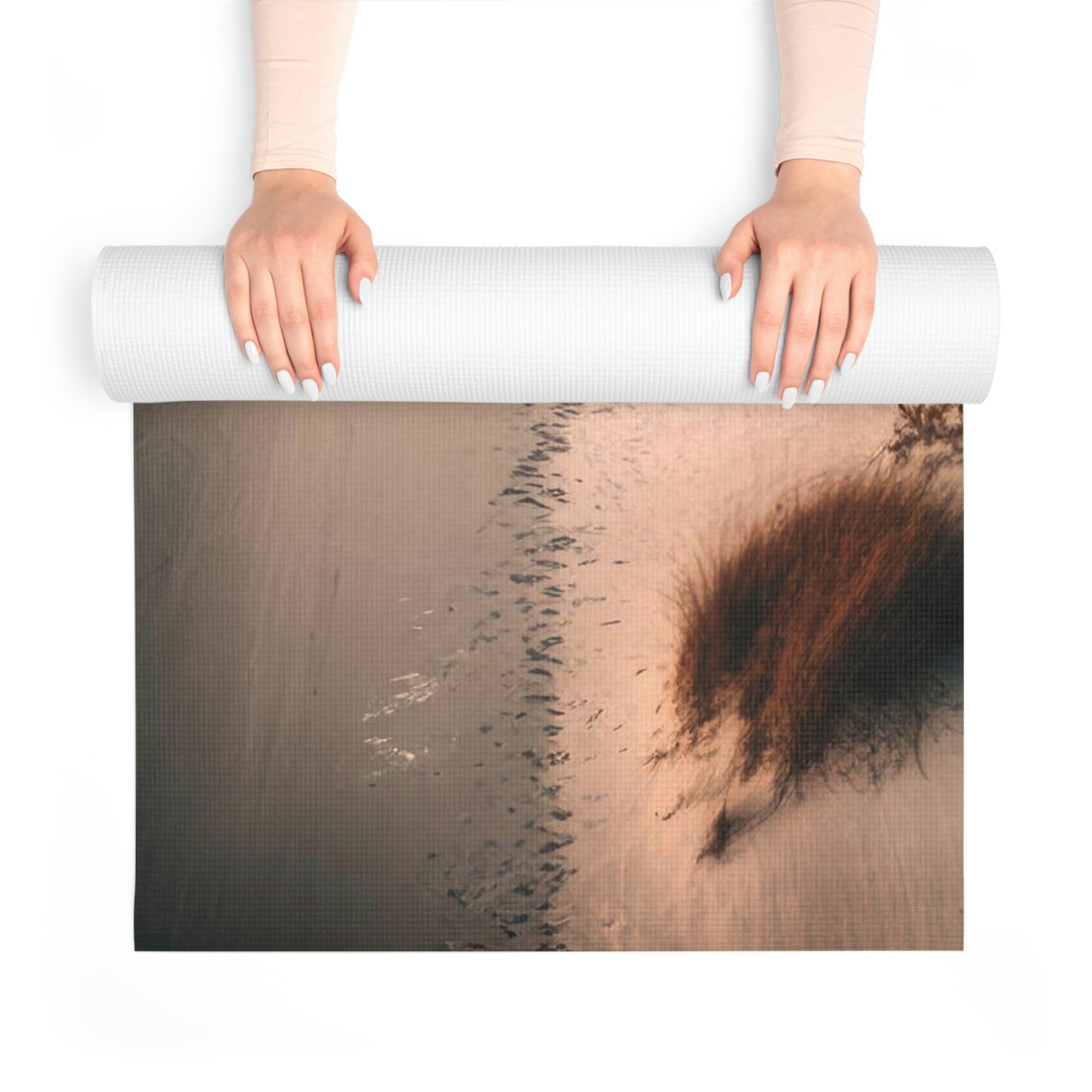 Sand and Surf Beach Bungalow | Foam Yoga Mat