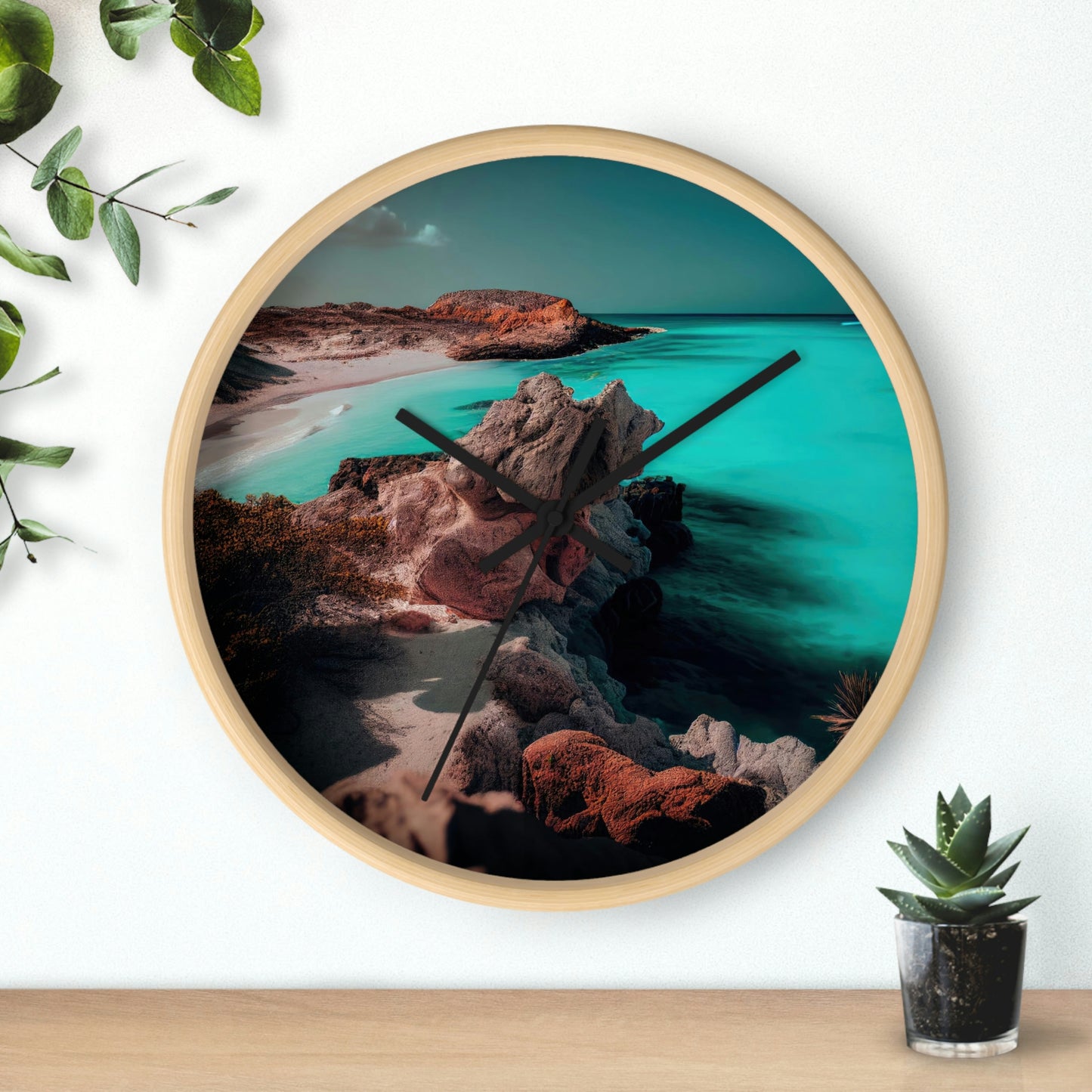 Sandy Shores | Wall Clock