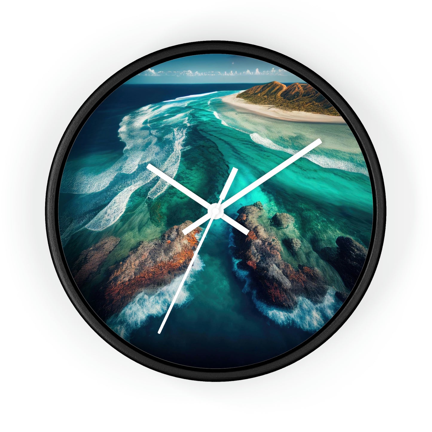 Sandcastle Escape | Wall Clock