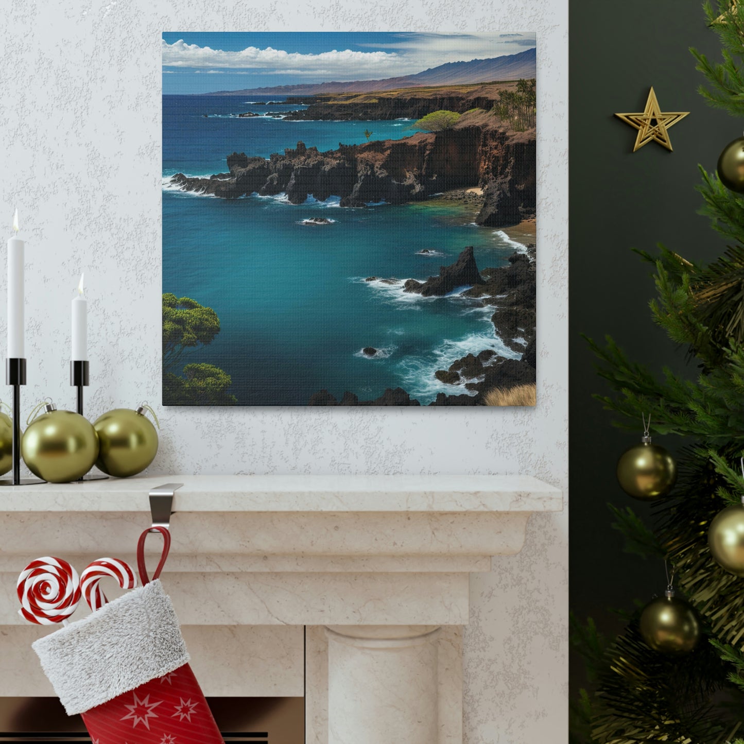 Seashell Cottage | Canvas
