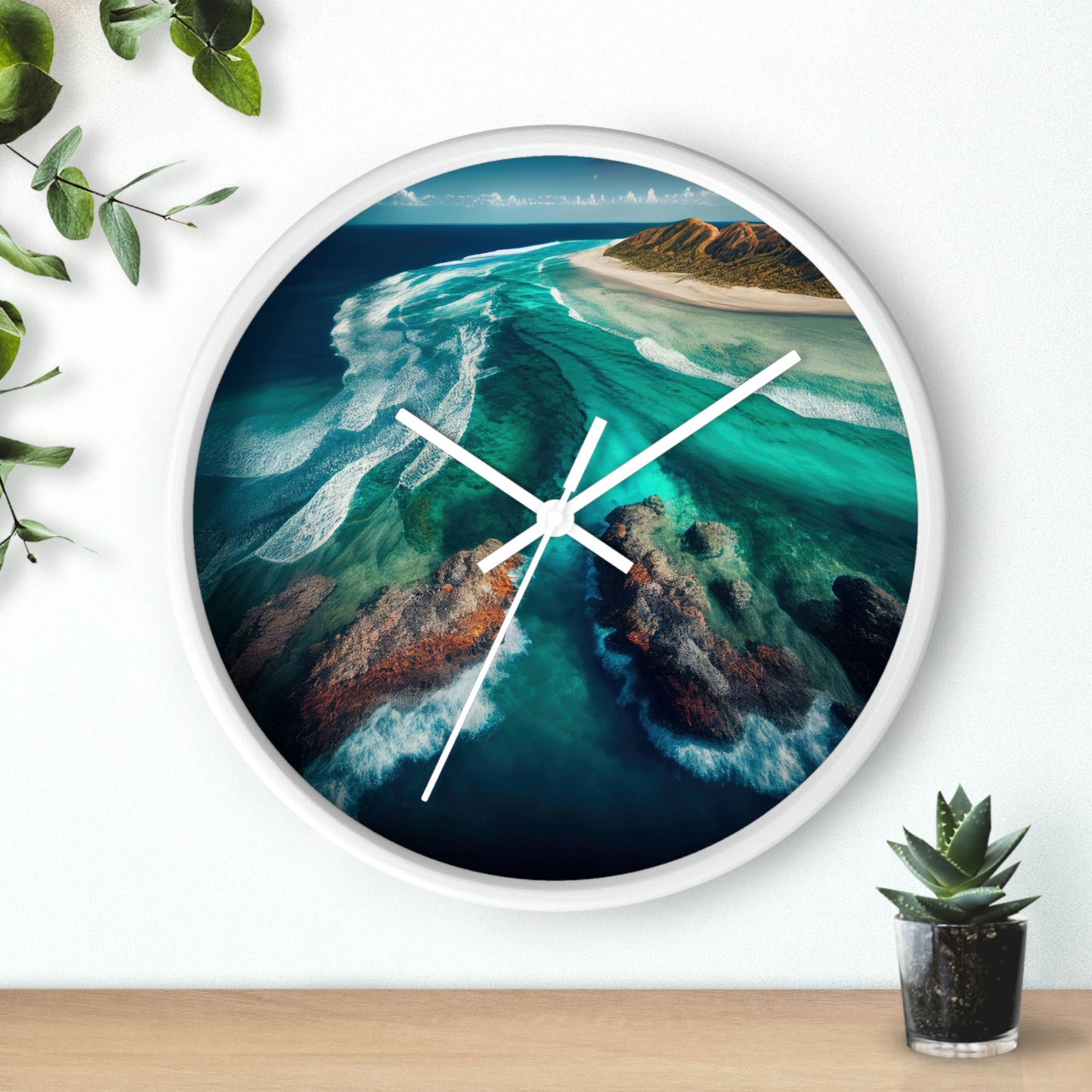 Sandcastle Escape | Wall Clock