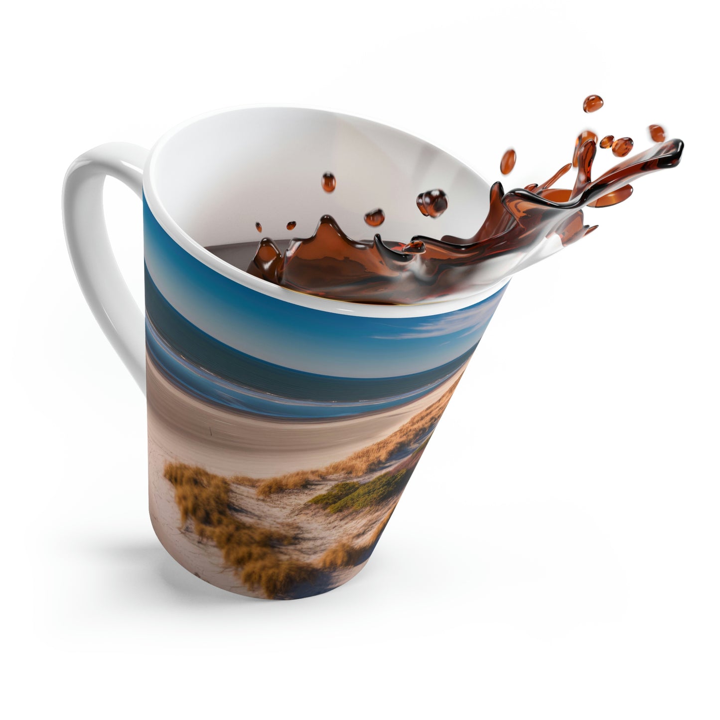 Sunny Days Beach Shack | Latte Mug