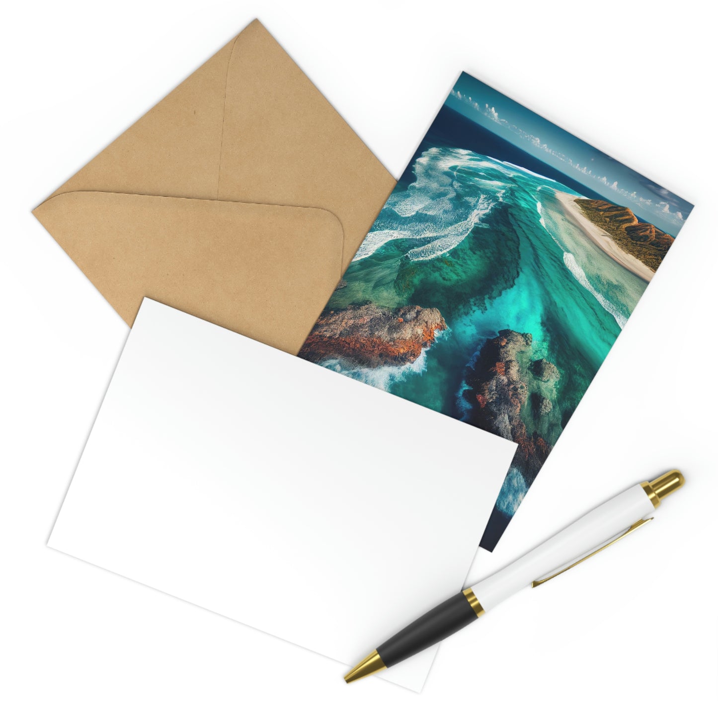 Sandcastle Escape | Postcard