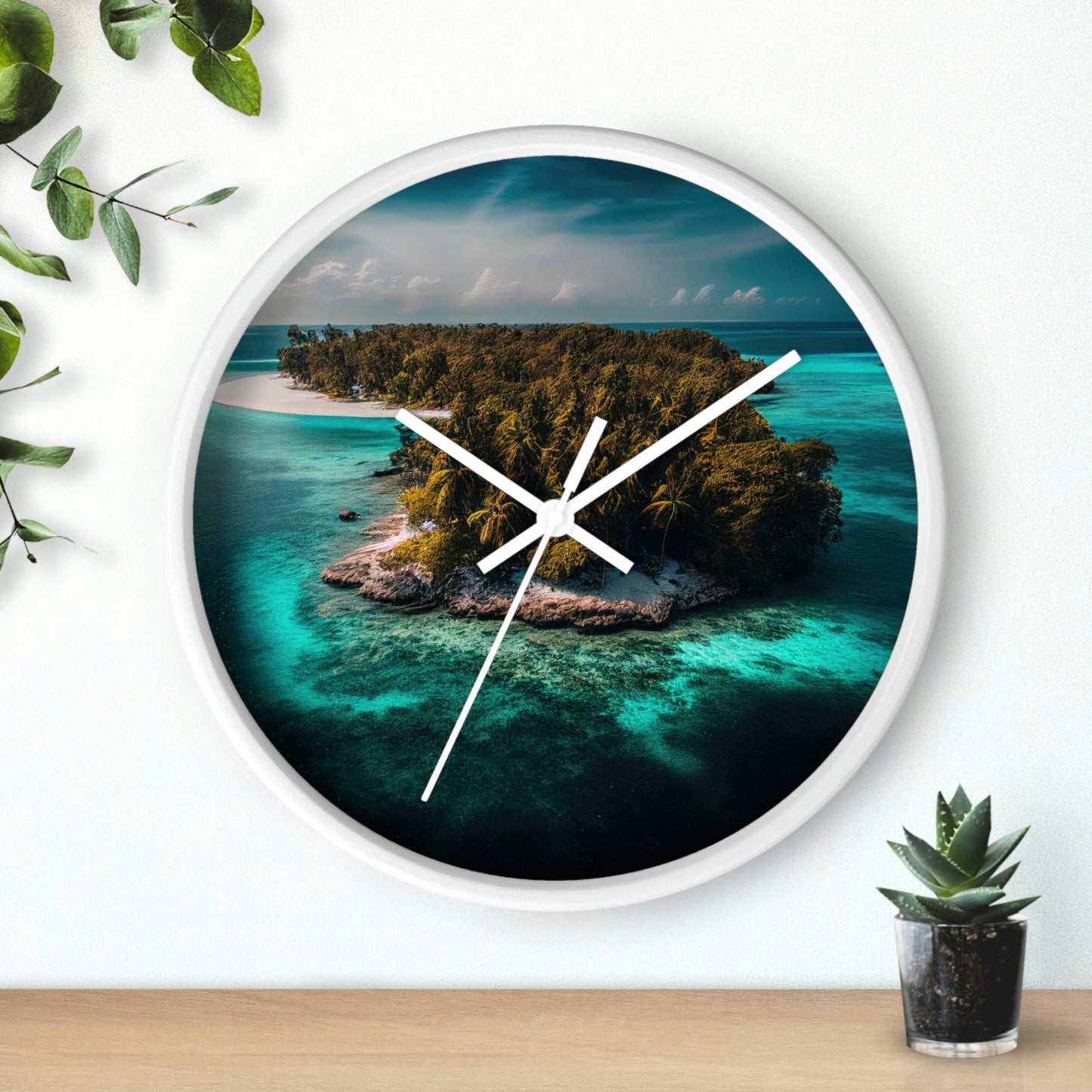 Seaside Getaway | Wall Clock