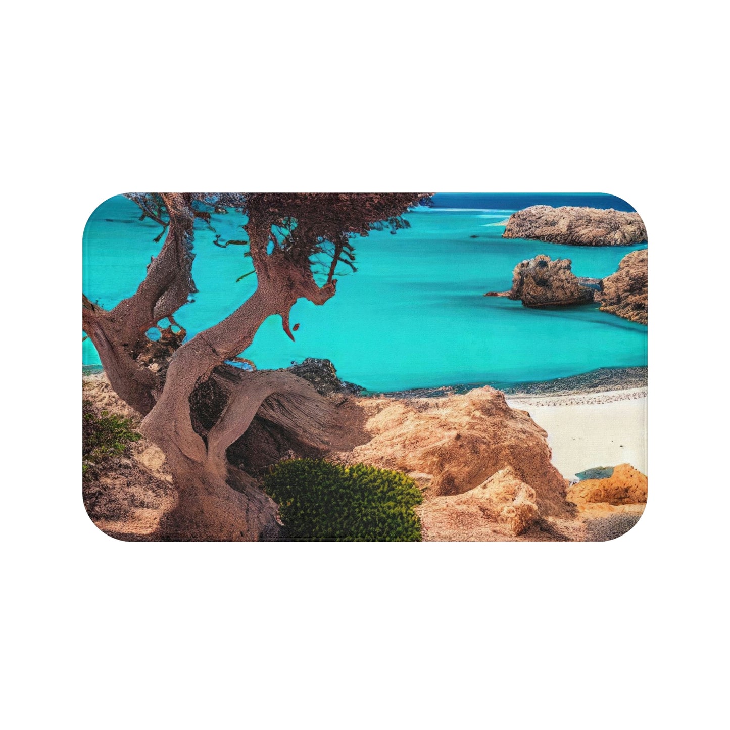 Sunny Seaside Escape | Bath Mat