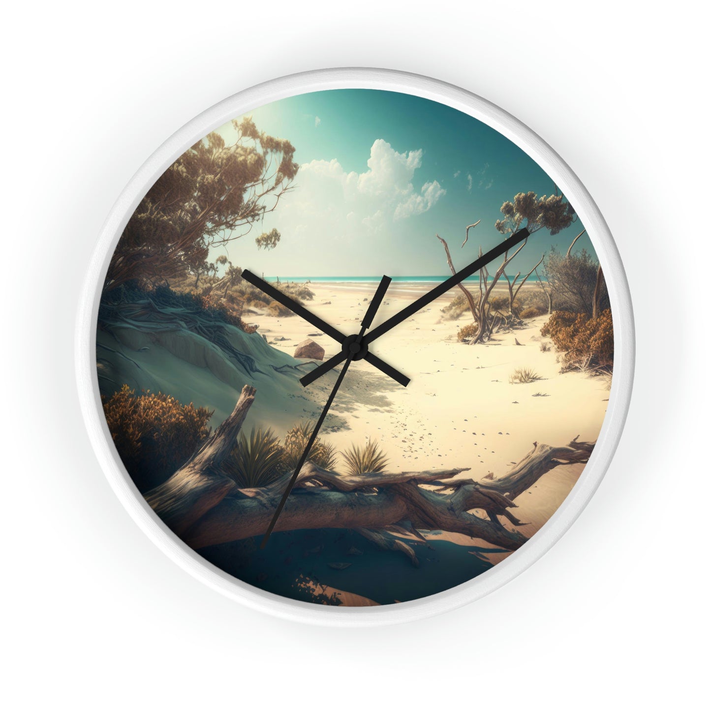 Sunny Shores Beach House | Wall Clock