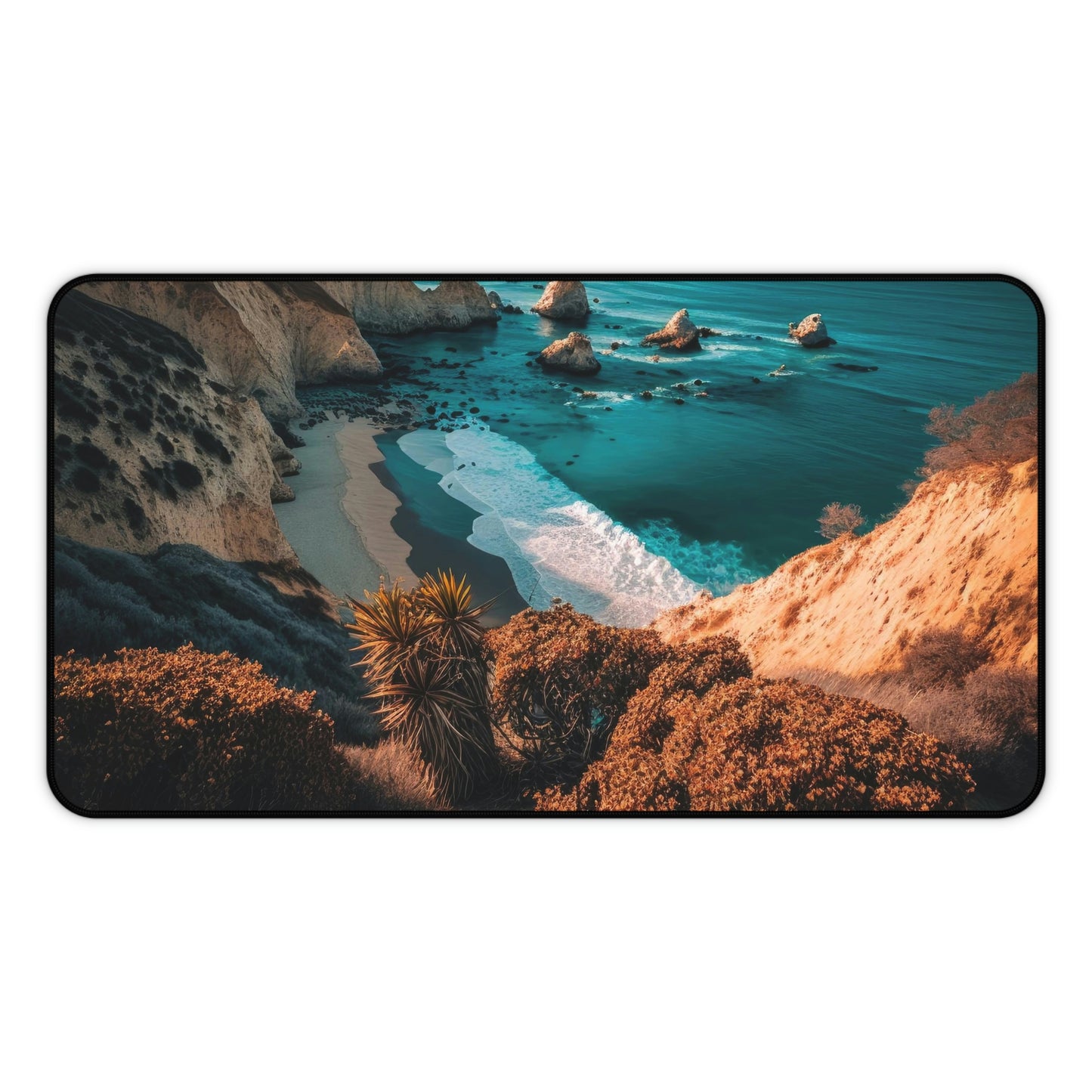 'Sandy Oasis' | Desk Mat