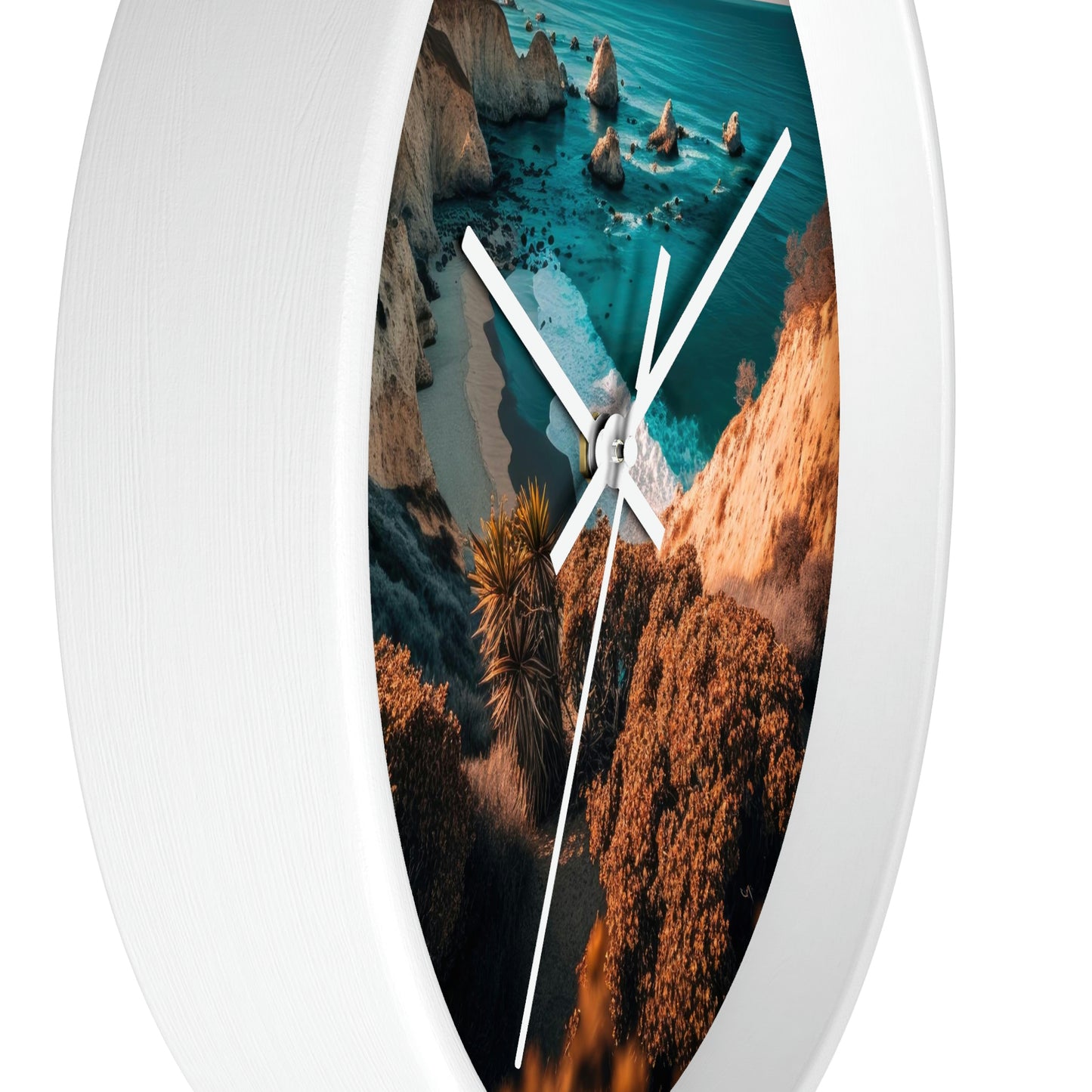 'Sandy Oasis' | Wall Clock