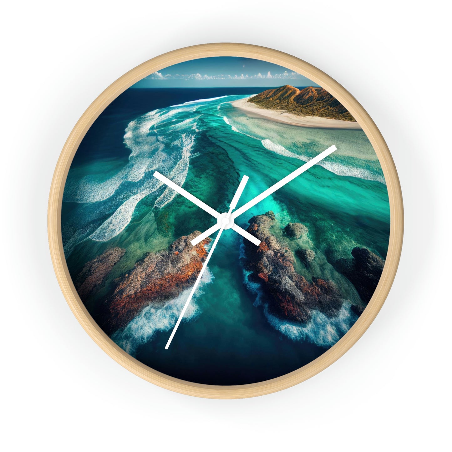 Sandcastle Escape | Wall Clock