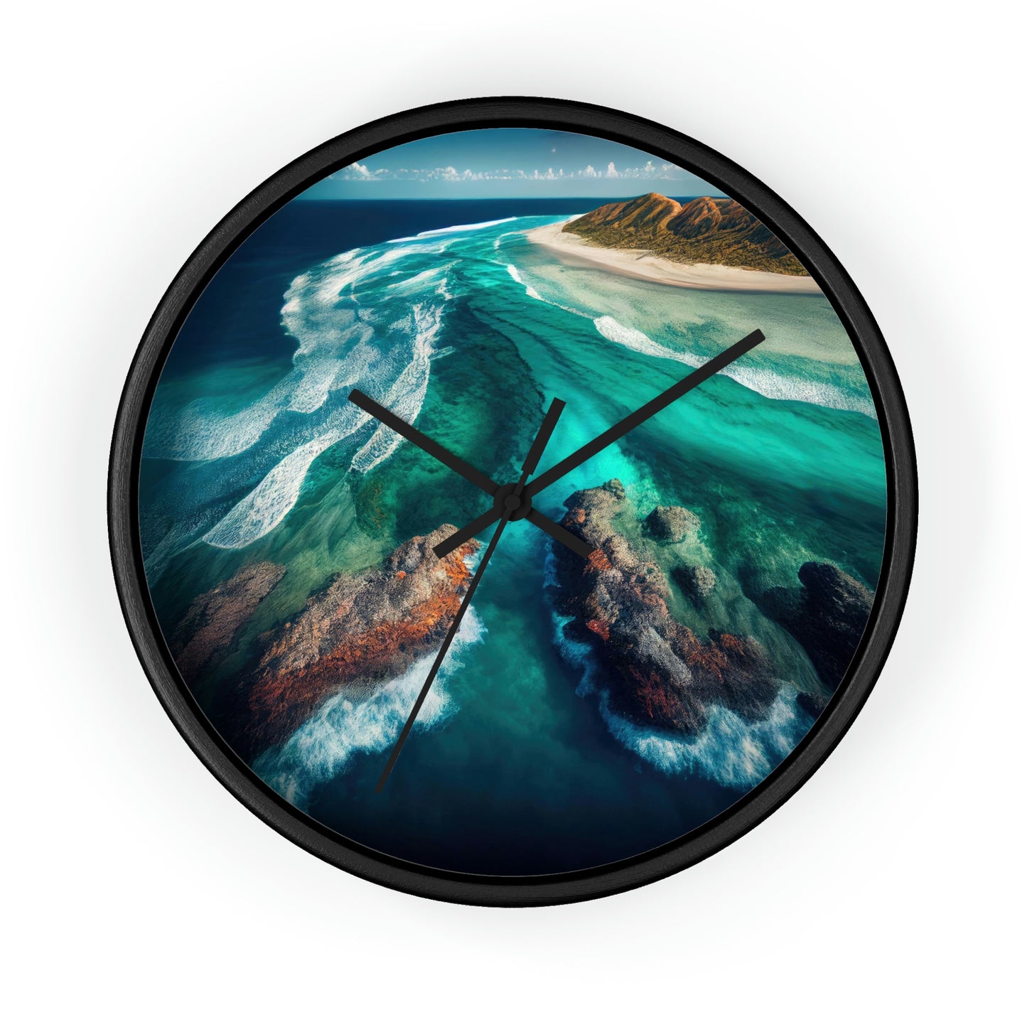 Sandcastle Escape | Wall Clock